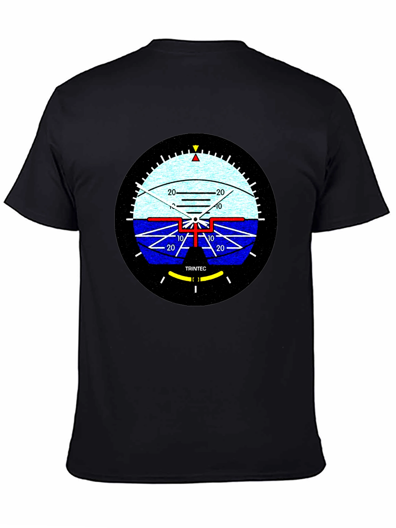 Attitude Indicator Graphic Tee - Pilot Aviation Shirt