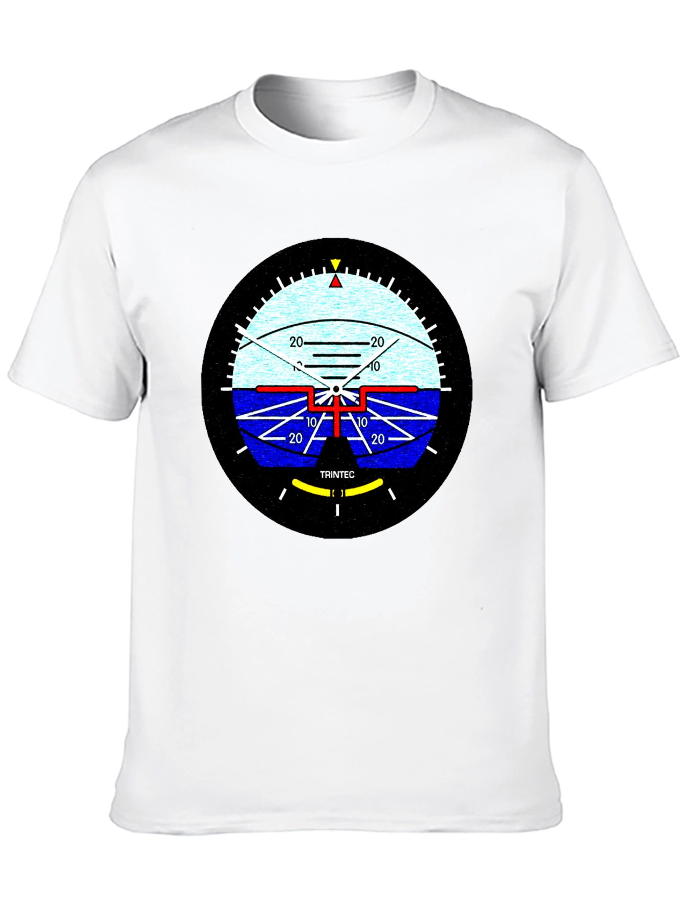 Attitude Indicator Graphic Tee - Pilot Aviation Shirt
