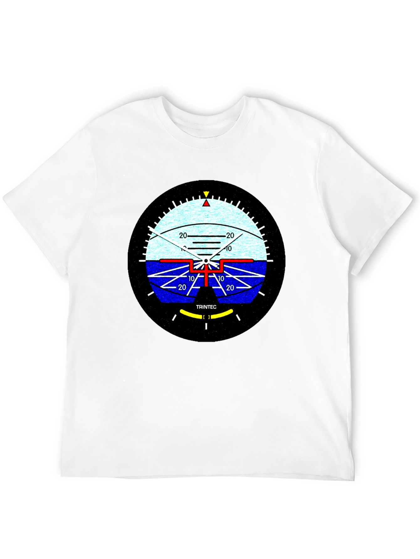 Attitude Indicator Graphic Tee - Pilot Aviation Shirt