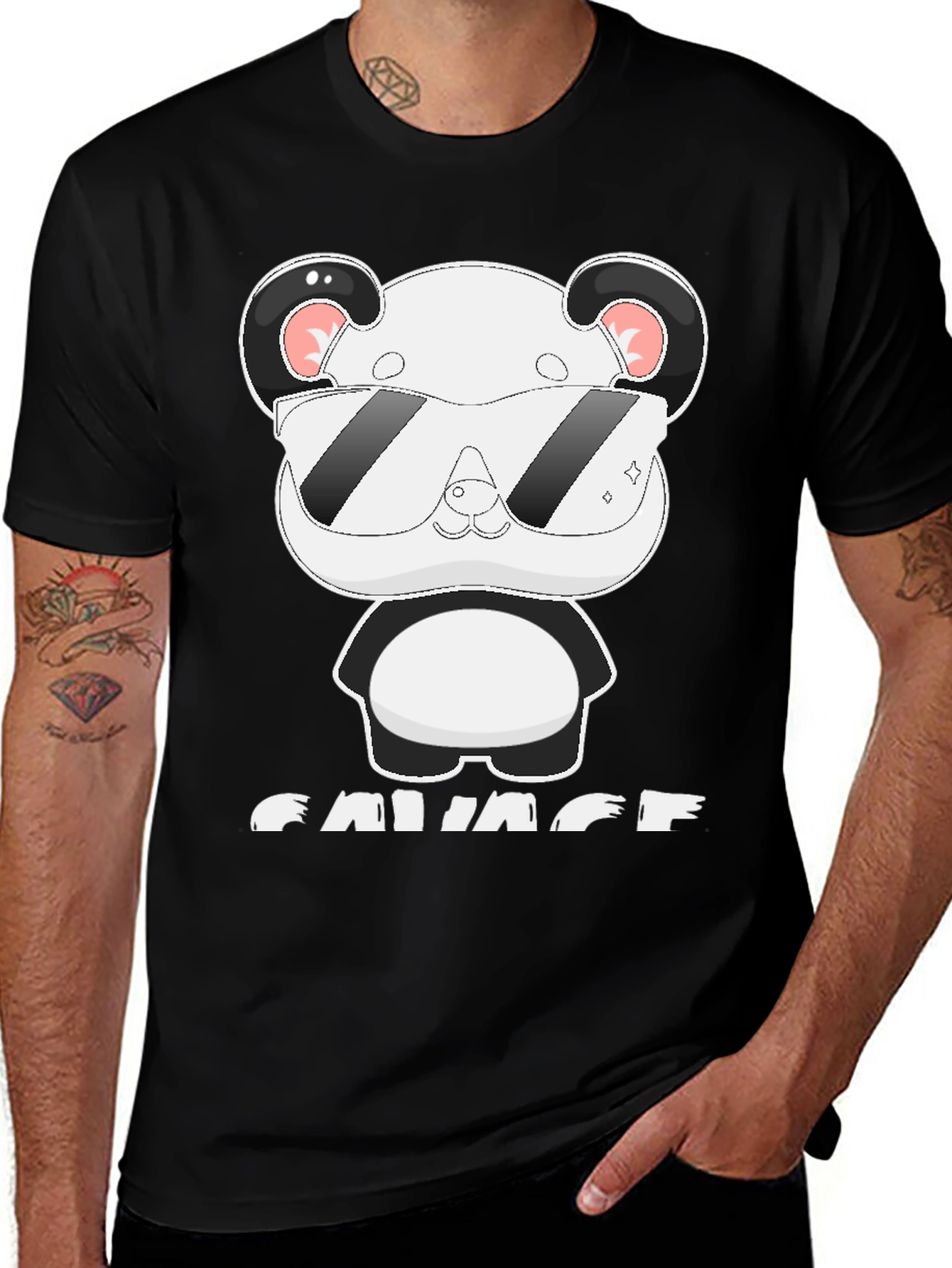 Cool Panda Savage Graphic Tee
