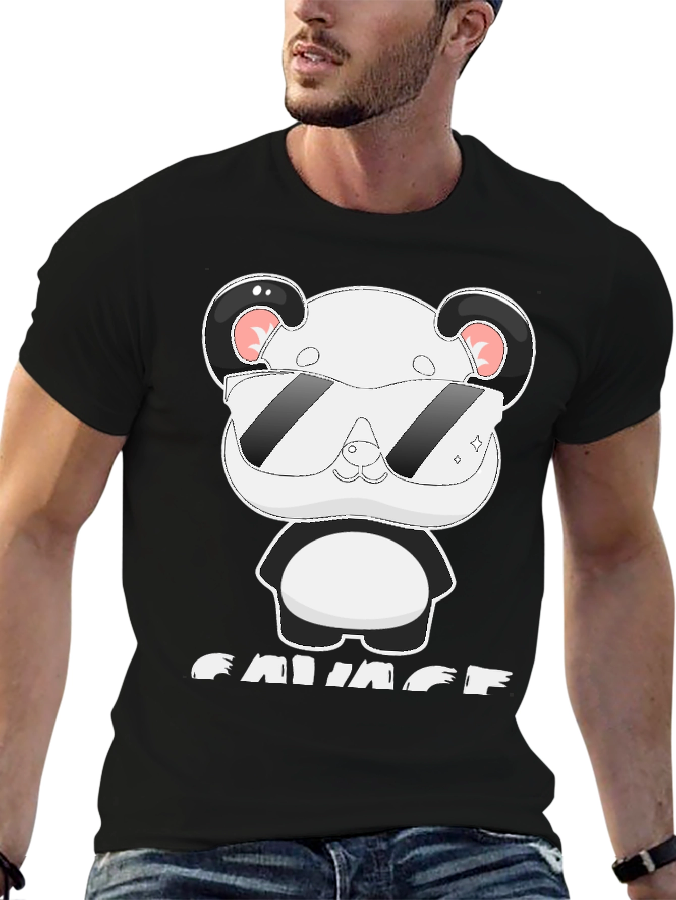 Cool Panda Savage Graphic Tee