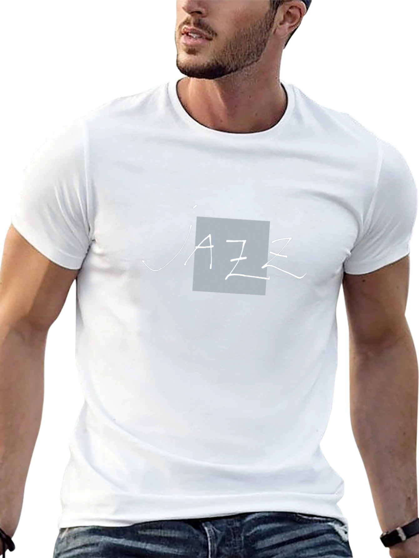 Cool Jazz Graphic Tee - Black
