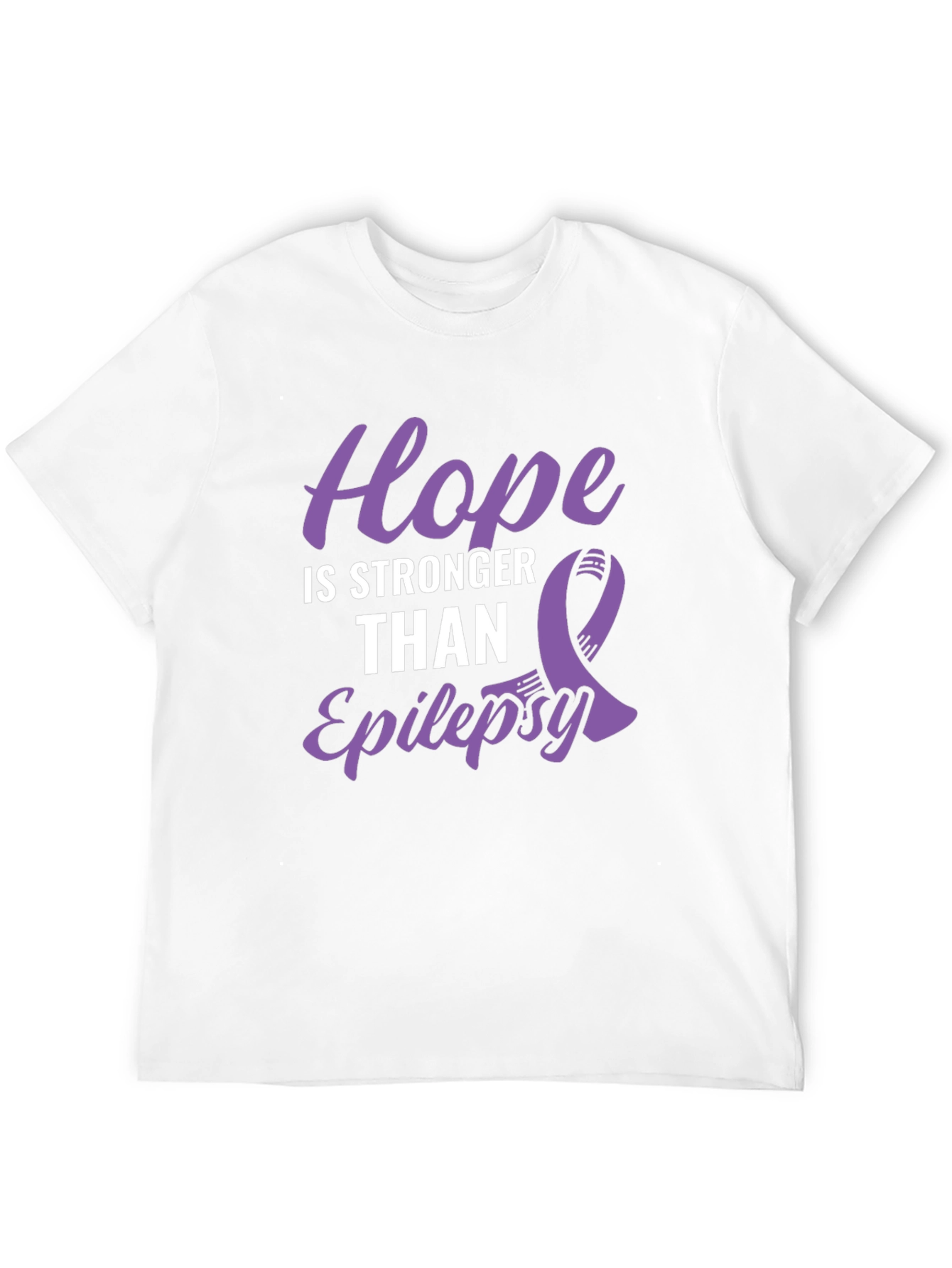 Hope is Stronger Than Epilepsy Awareness T-Shirt
