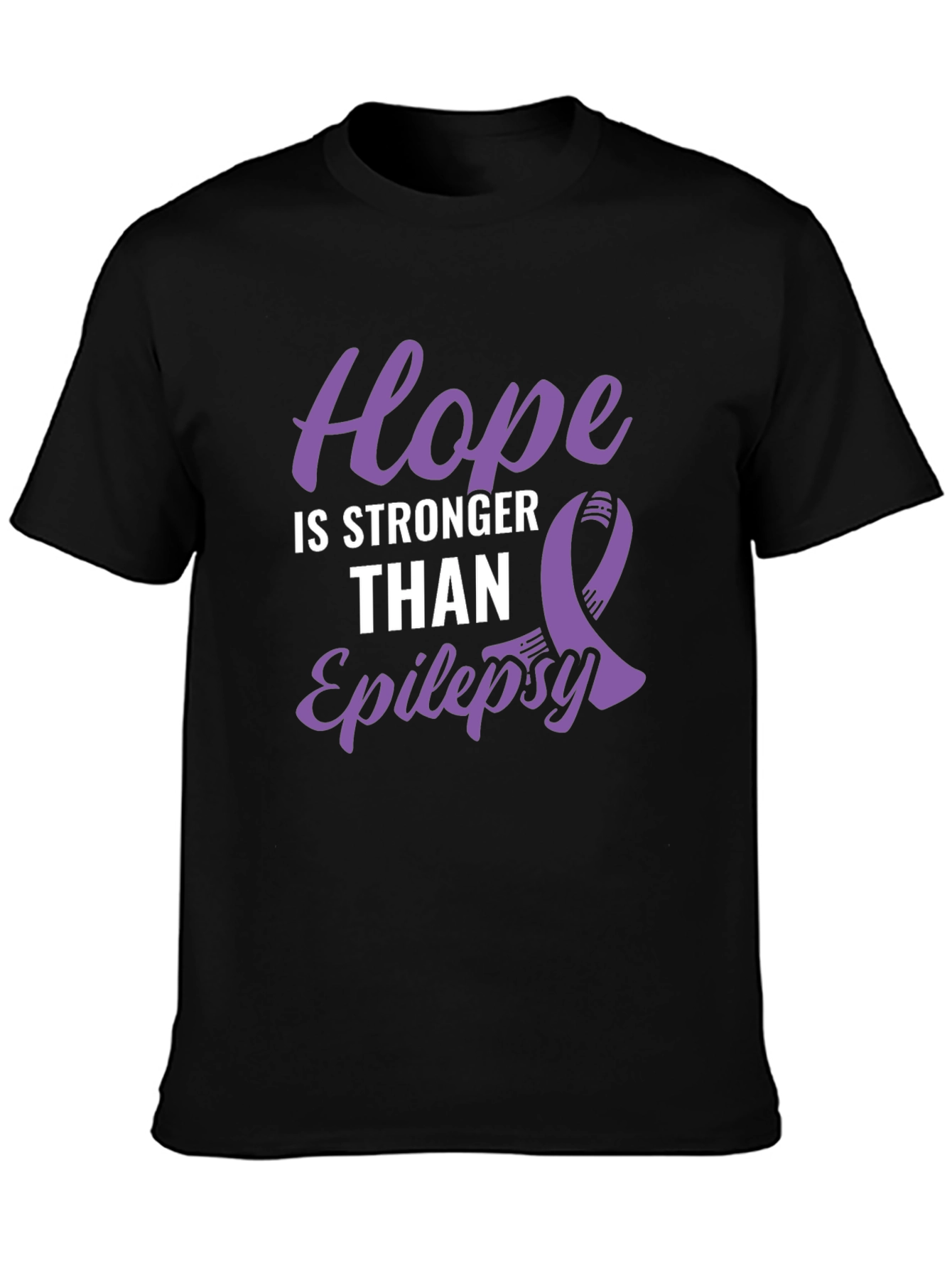 Hope is Stronger Than Epilepsy Awareness T-Shirt