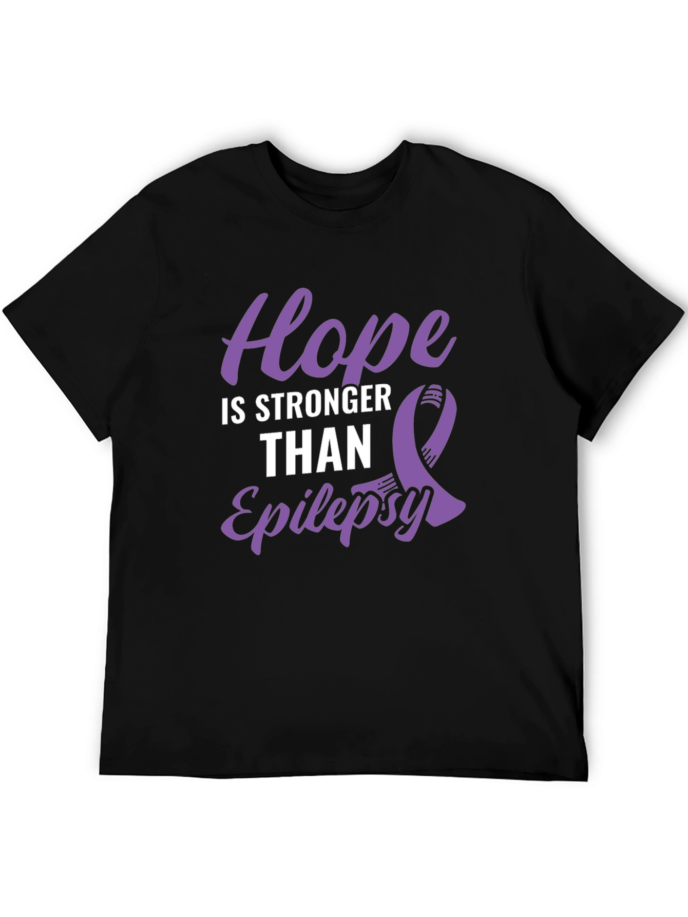 Hope is Stronger Than Epilepsy Awareness T-Shirt