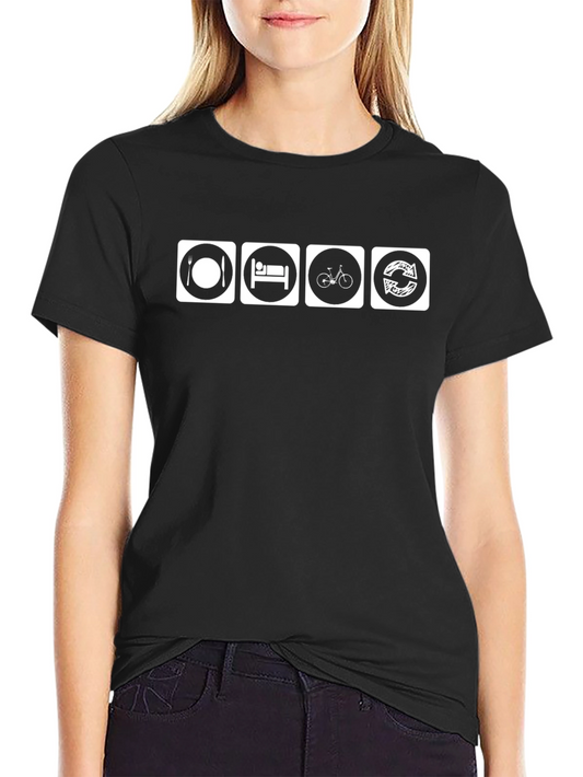 Eat Sleep Cycle Repeat T-Shirt