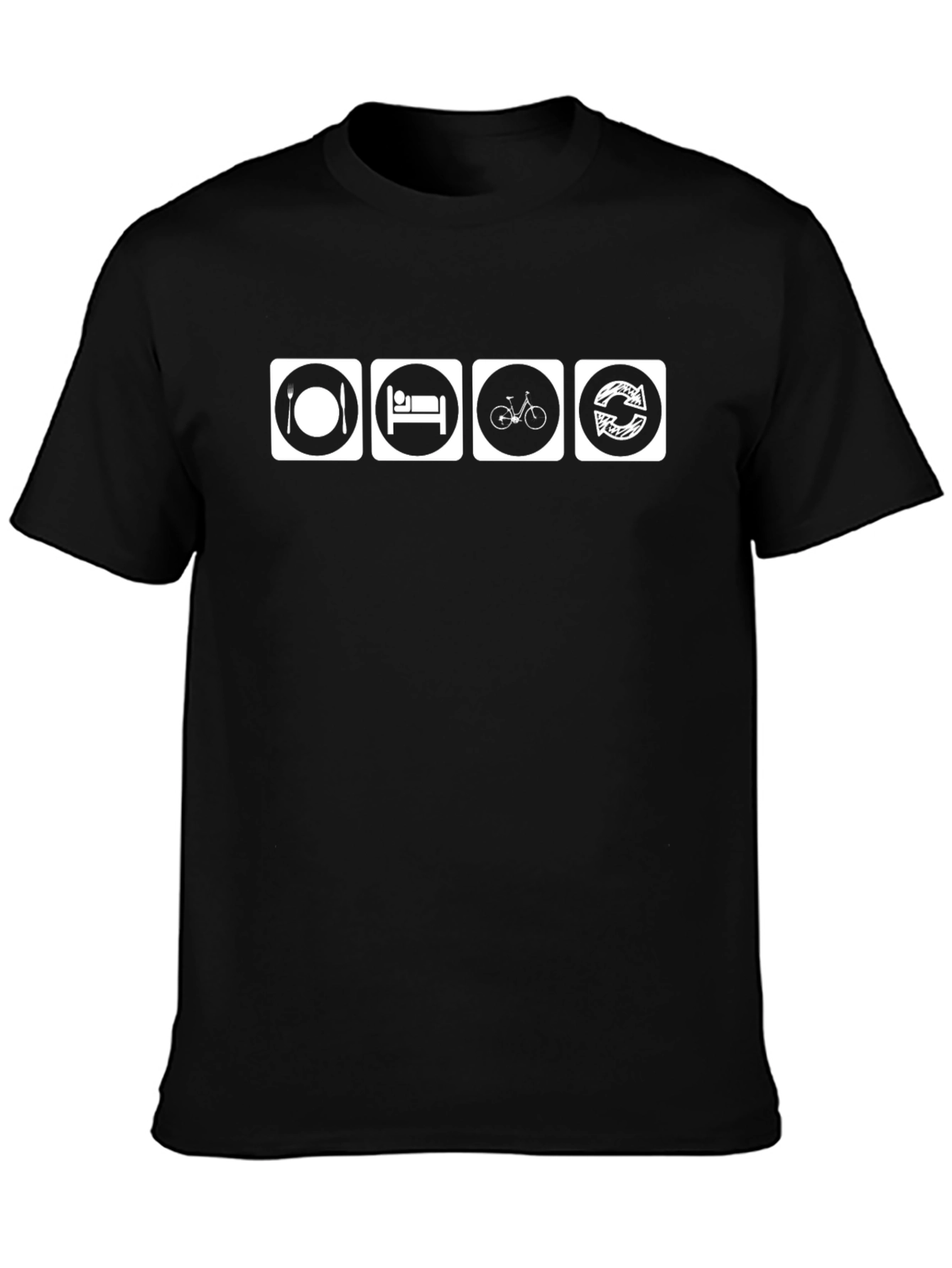 Eat Sleep Cycle Repeat T-Shirt