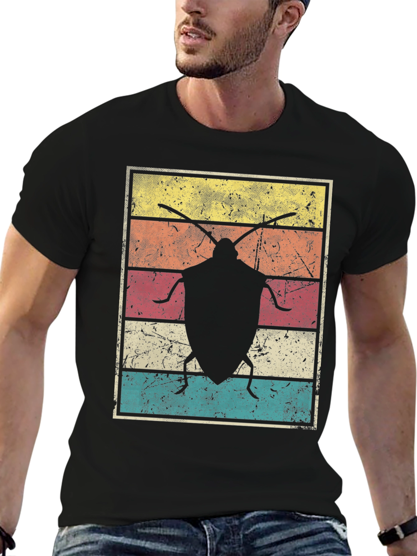 Retro Bug Graphic T-Shirt