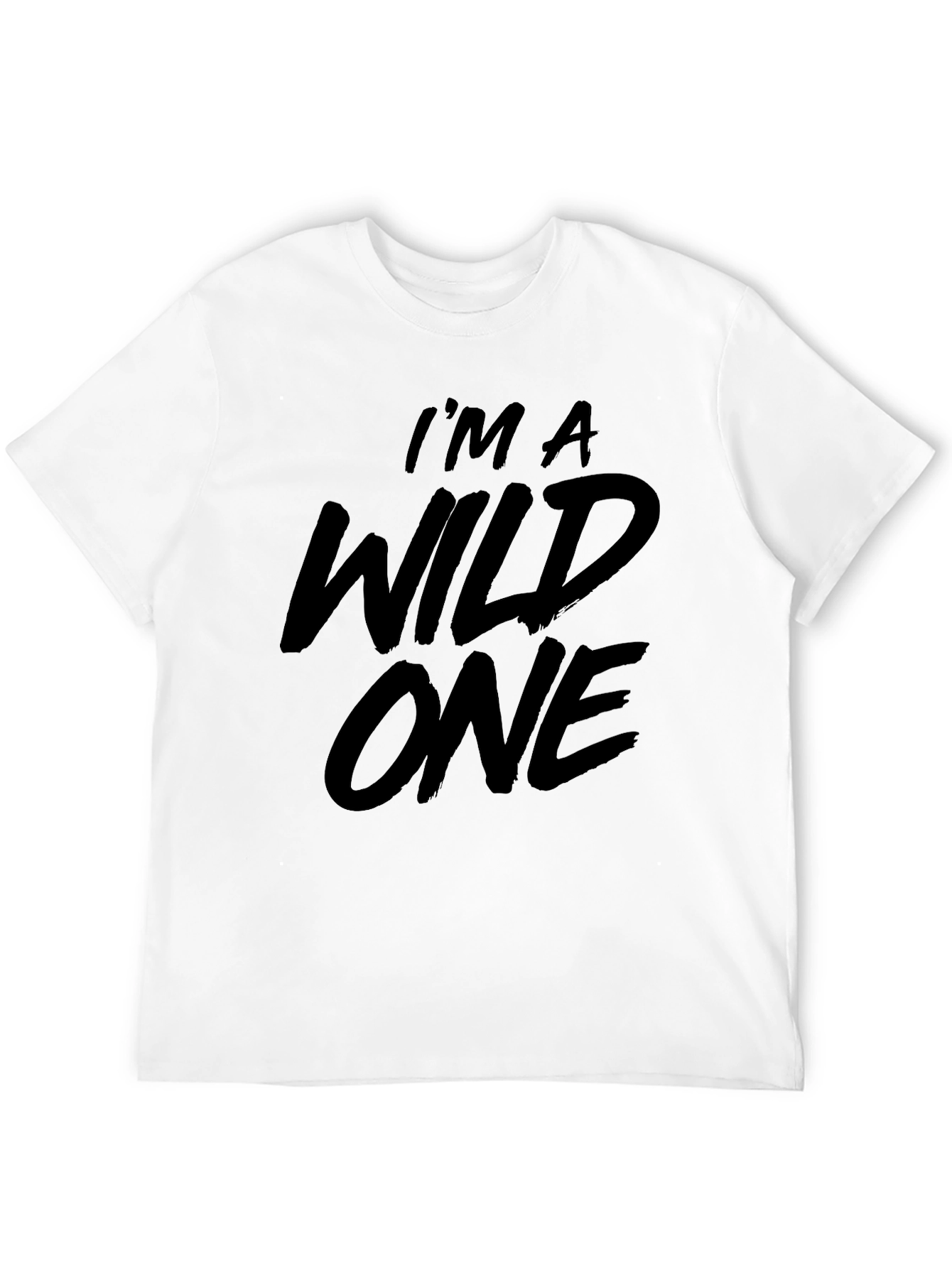Im A Wild One Graphic Tee - Black