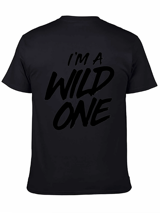 Im A Wild One Graphic Tee - Black