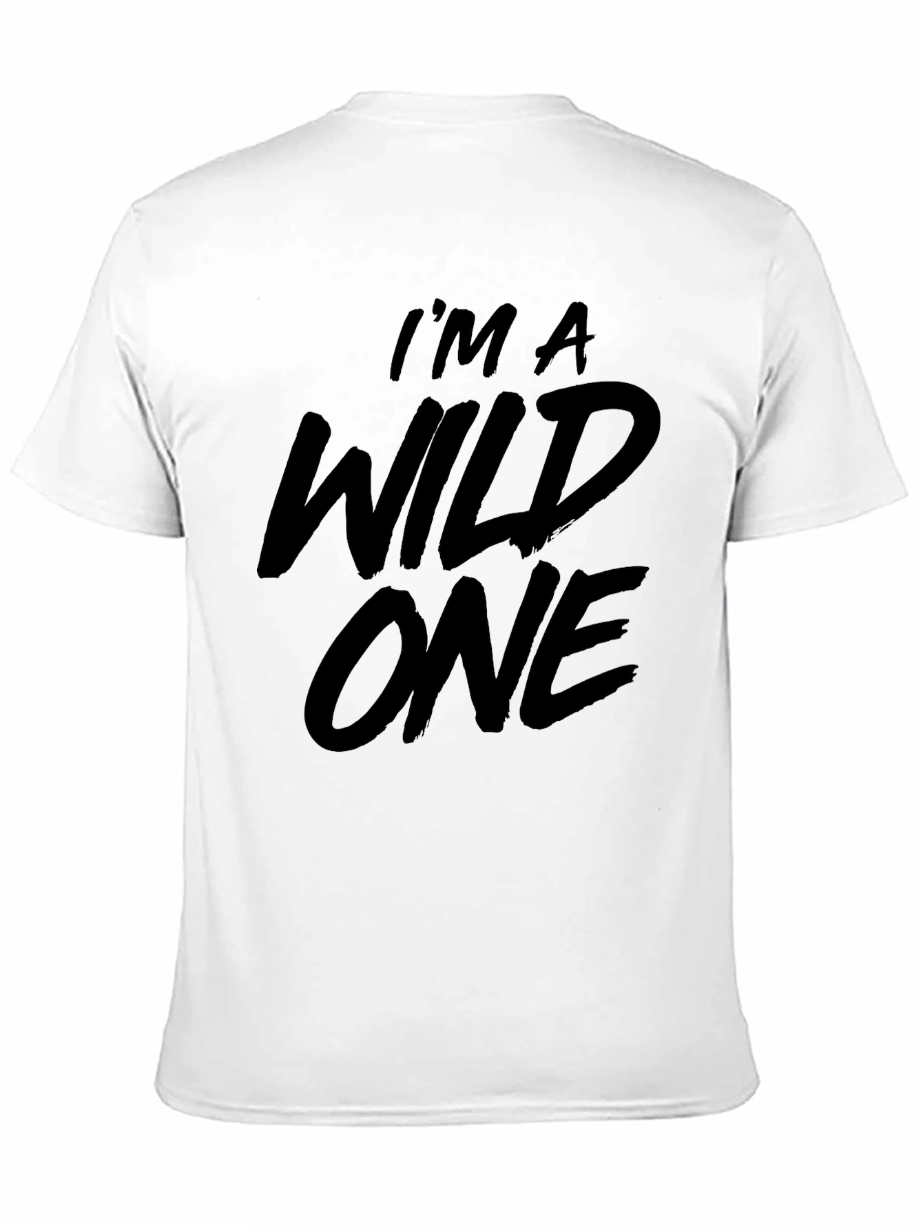 Im A Wild One Graphic Tee - Black