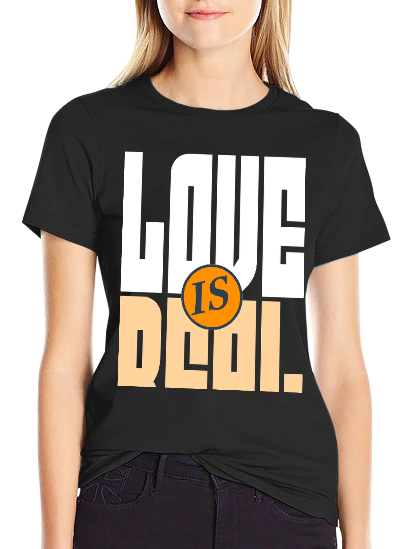 Love is Real T-Shirt - Stylish Graphic Tee