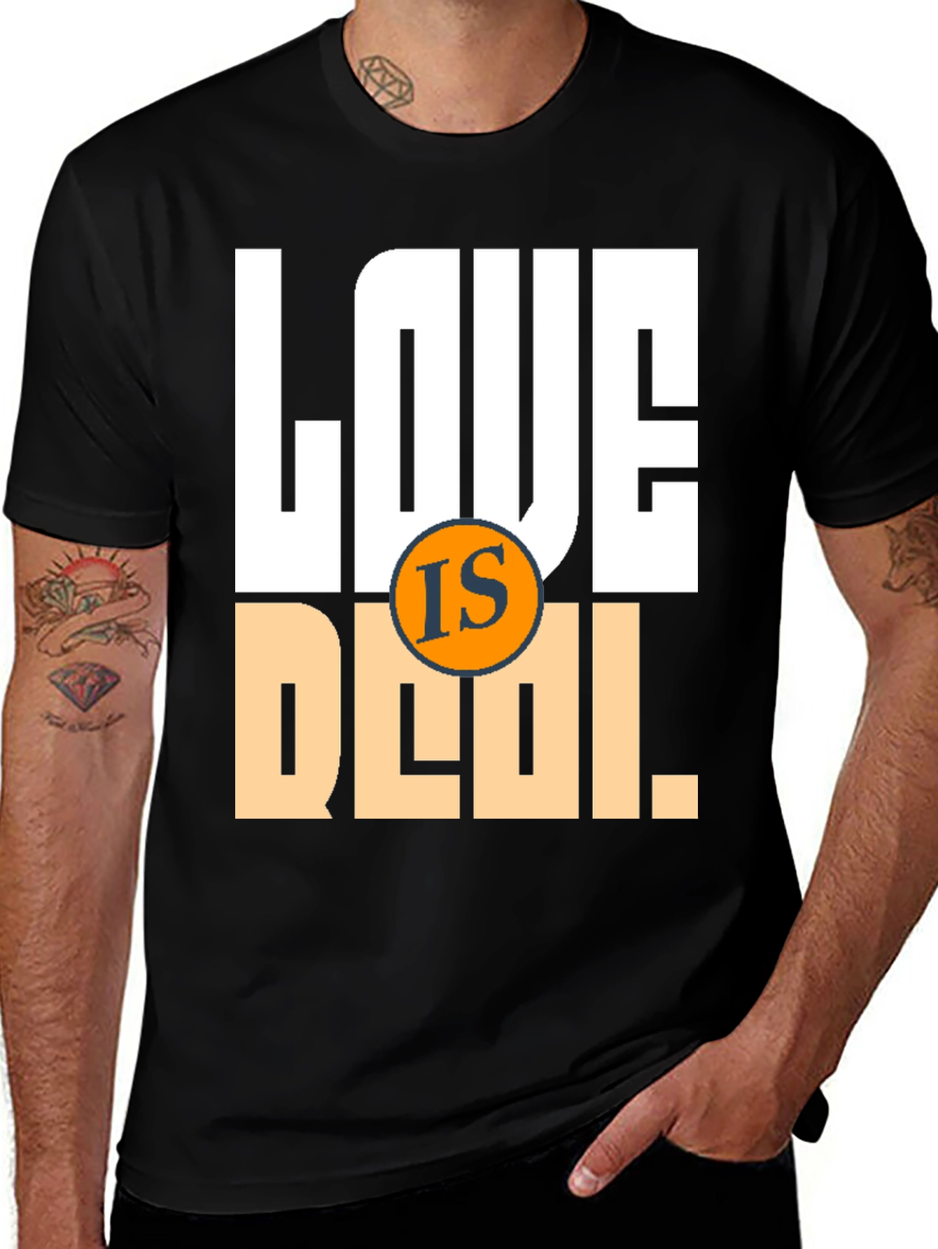 Love is Real T-Shirt - Stylish Graphic Tee