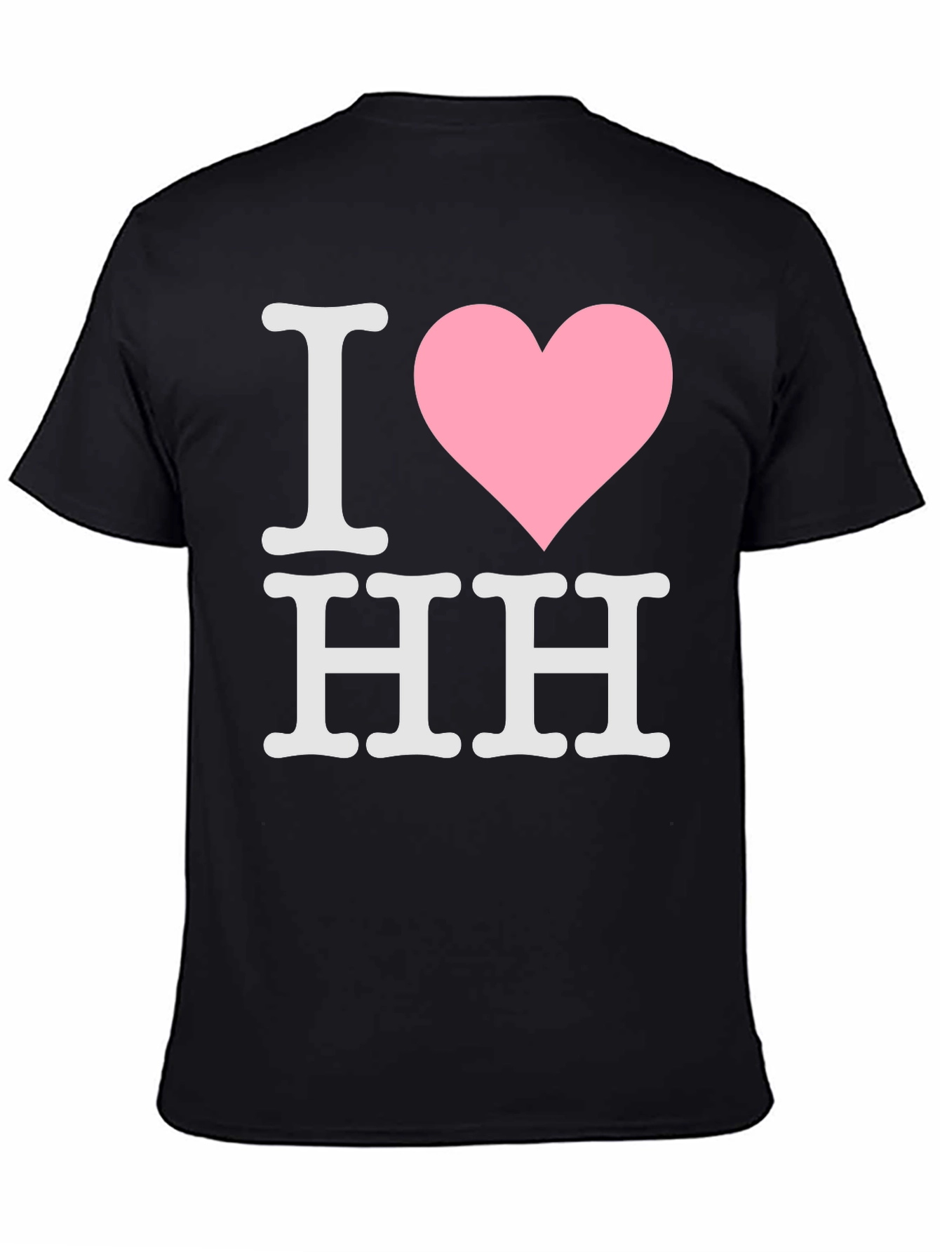 I Heart HH T-Shirt - Black Graphic Tee