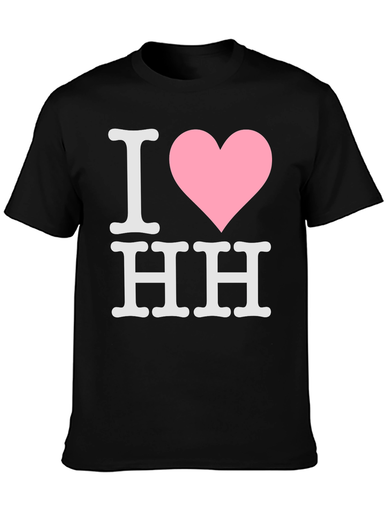 I Heart HH T-Shirt - Black Graphic Tee
