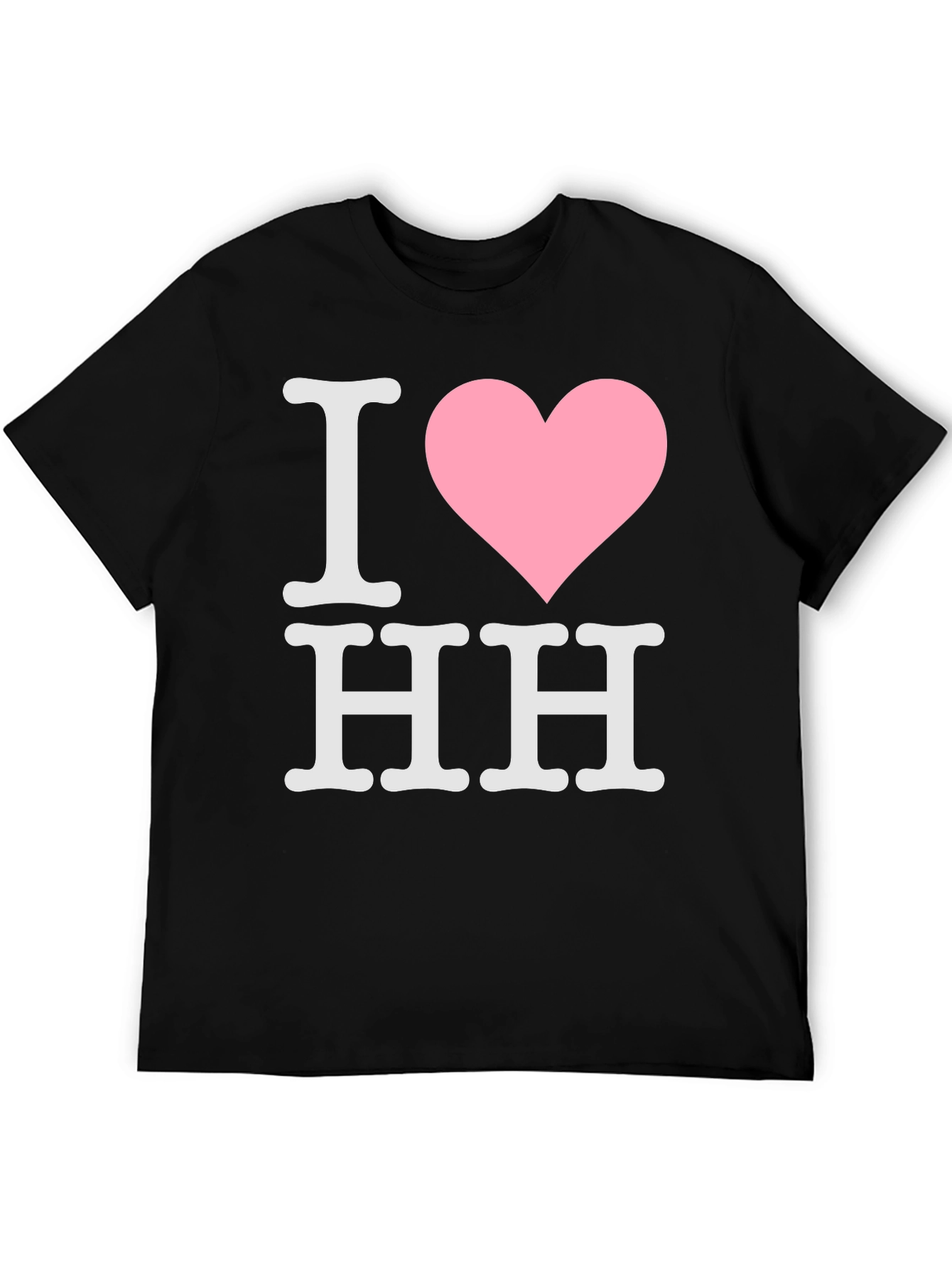 I Heart HH T-Shirt - Black Graphic Tee