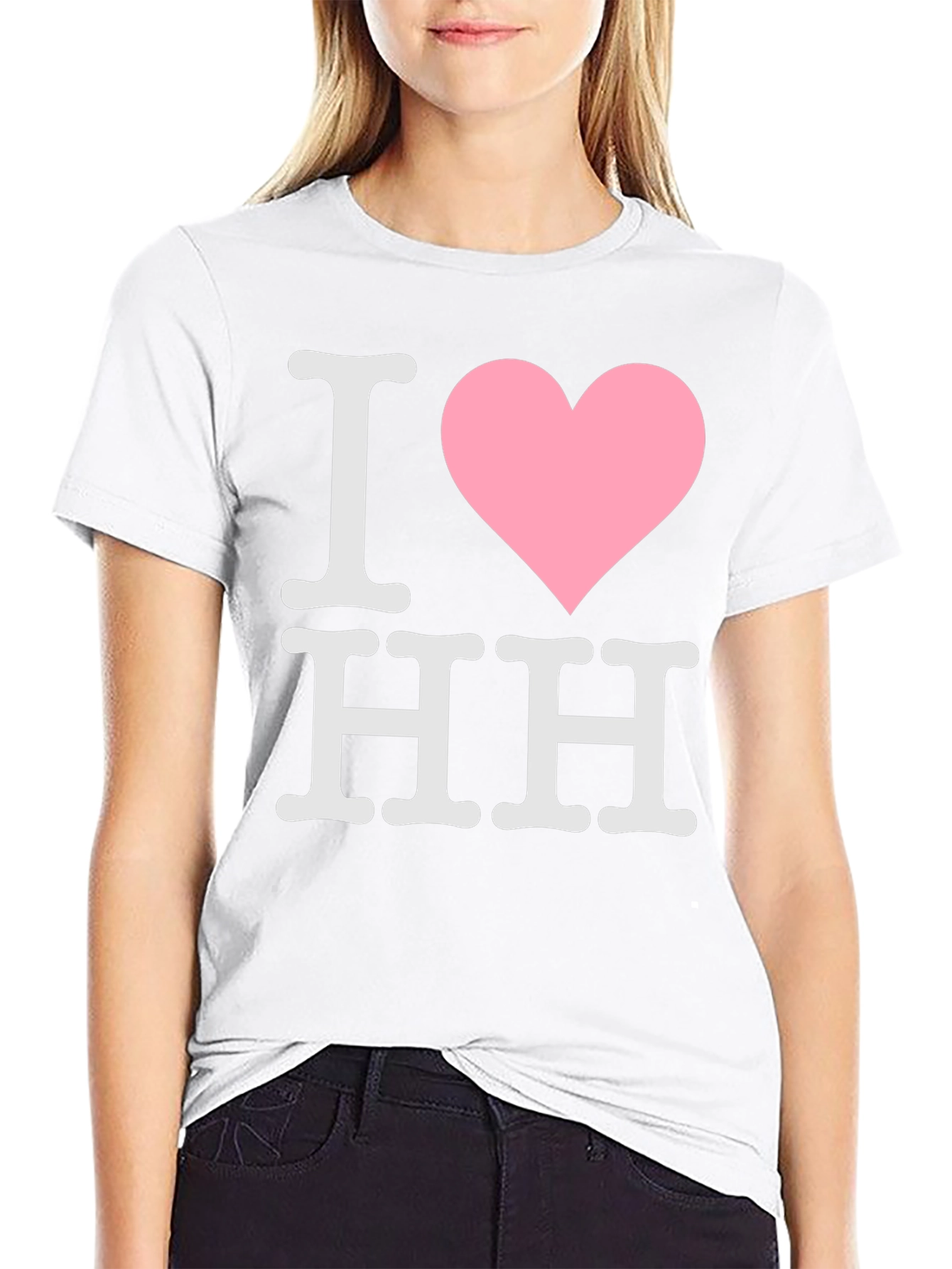 I Heart HH T-Shirt - Black Graphic Tee