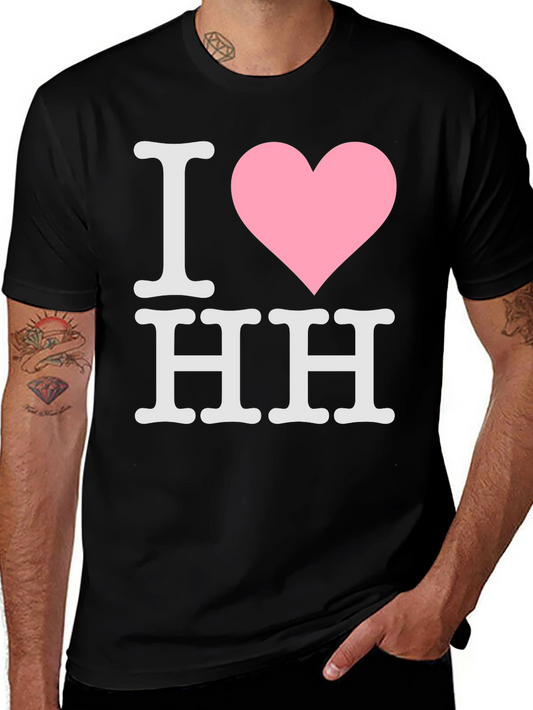 I Heart HH T-Shirt - Black Graphic Tee