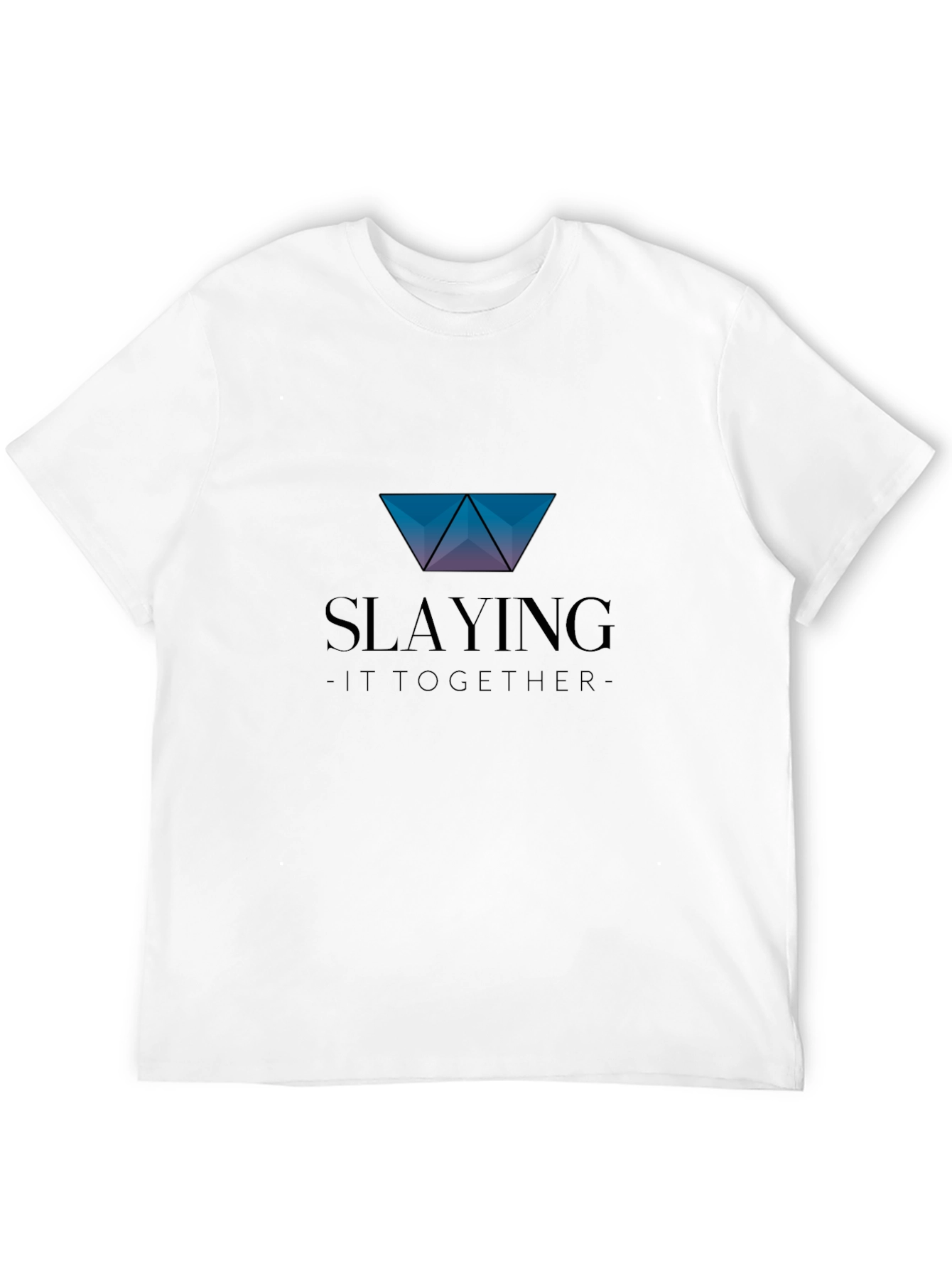 Slaying It Together Graphic Tee - Stylish Black T-Shirt
