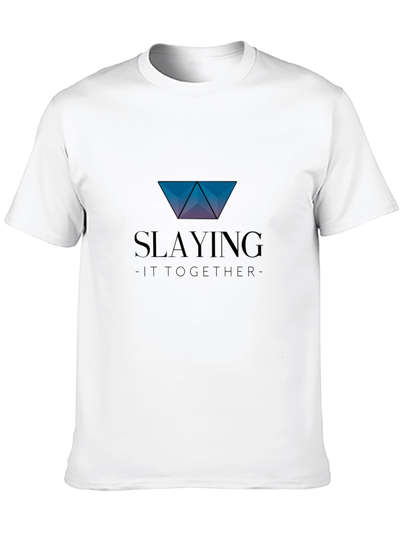 Slaying It Together Graphic Tee - Stylish Black T-Shirt