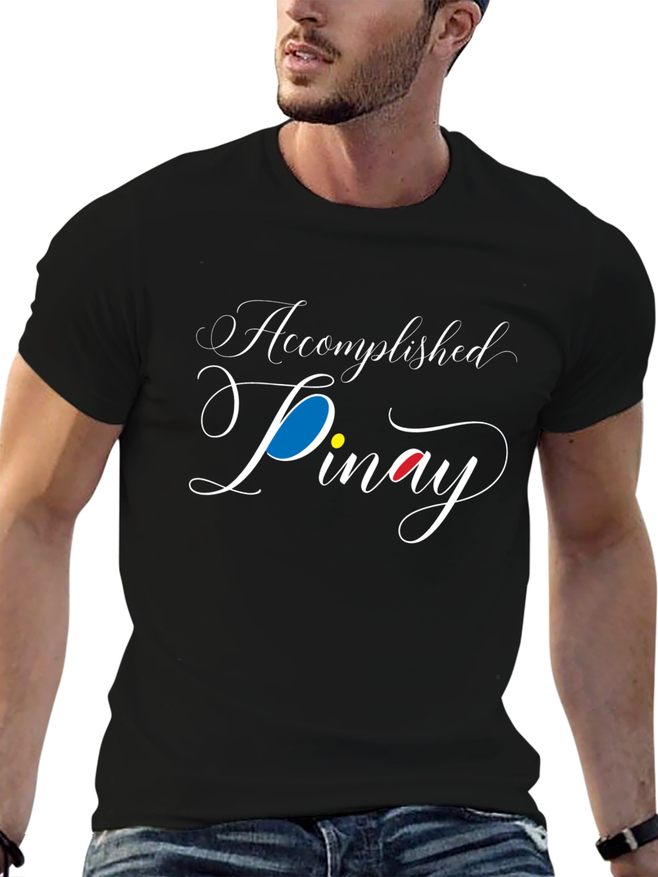 Accomplished Pinay Black T-Shirt