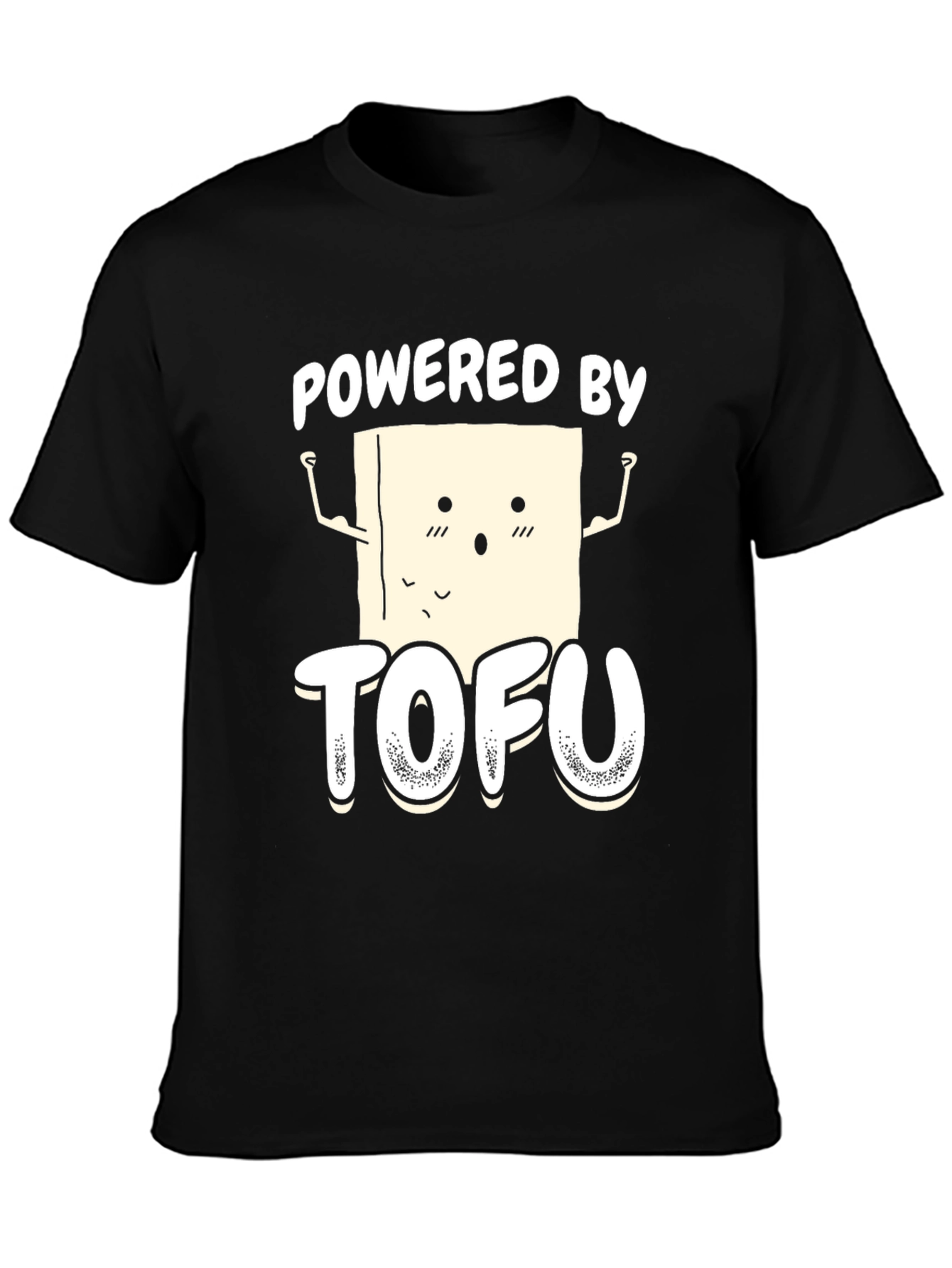 Powered by Tofu Graphic T-Shirt