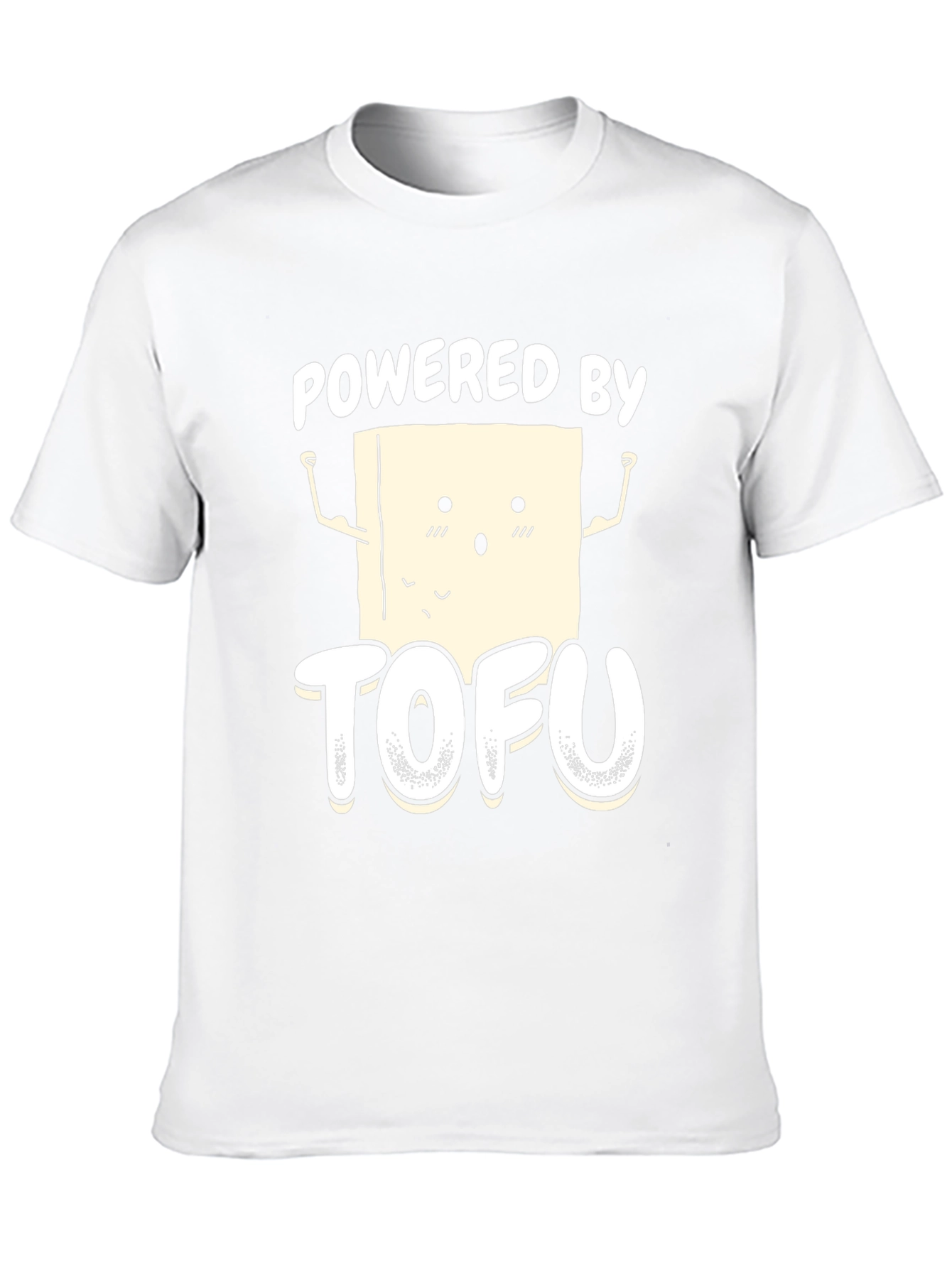 Powered by Tofu Graphic T-Shirt