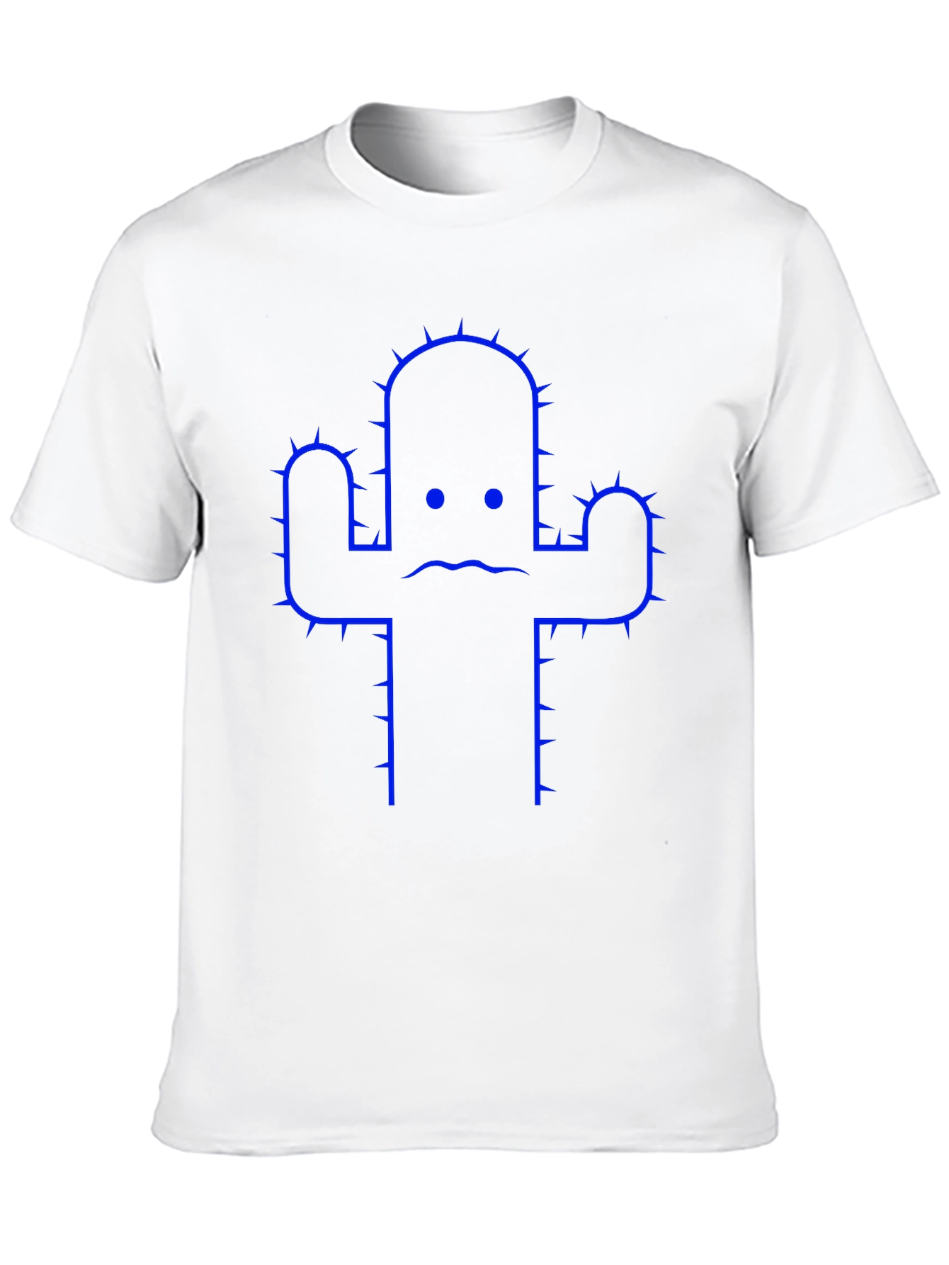 Sad Cactus Graphic Tee - Black