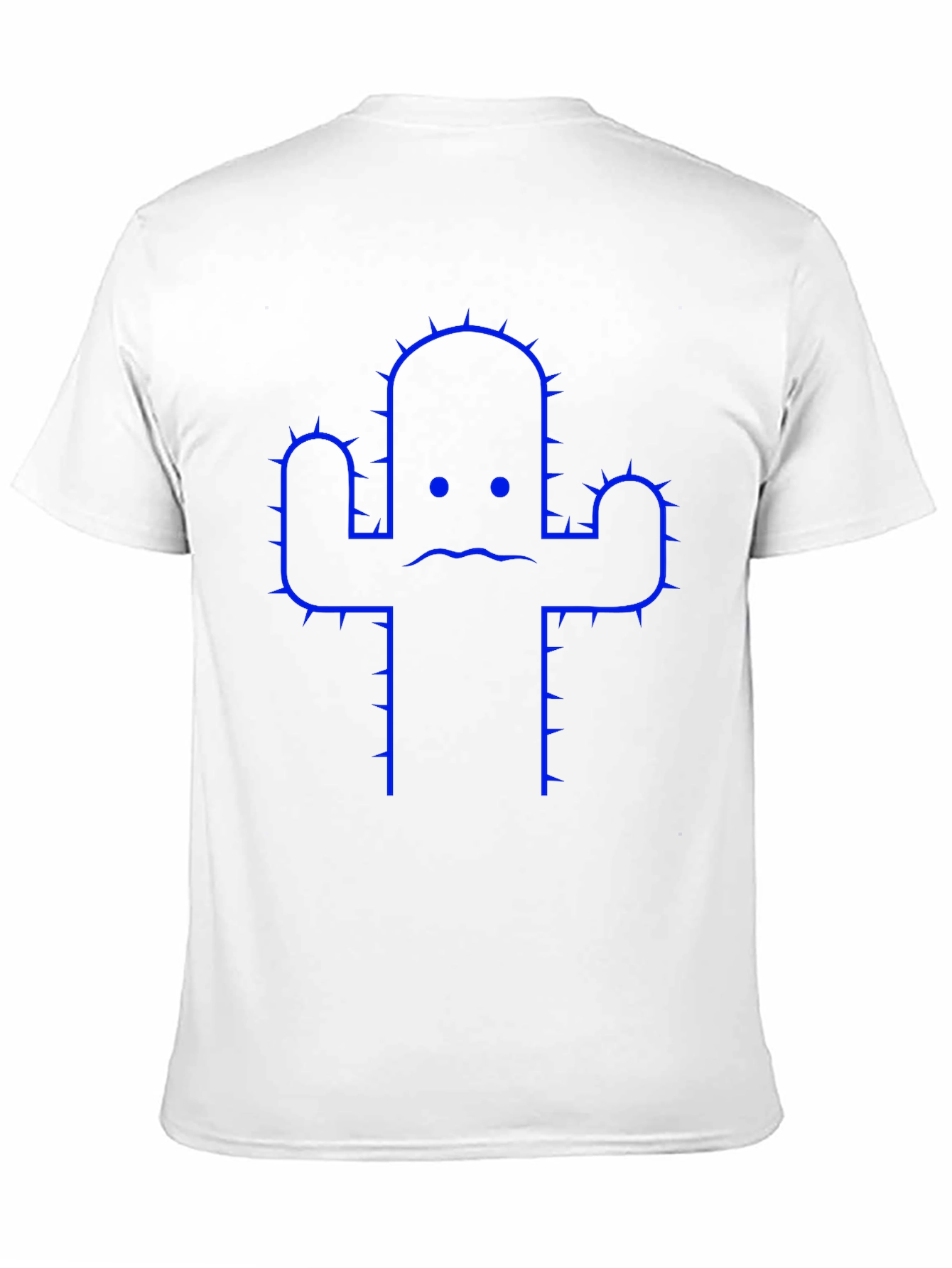 Sad Cactus Graphic Tee - Black