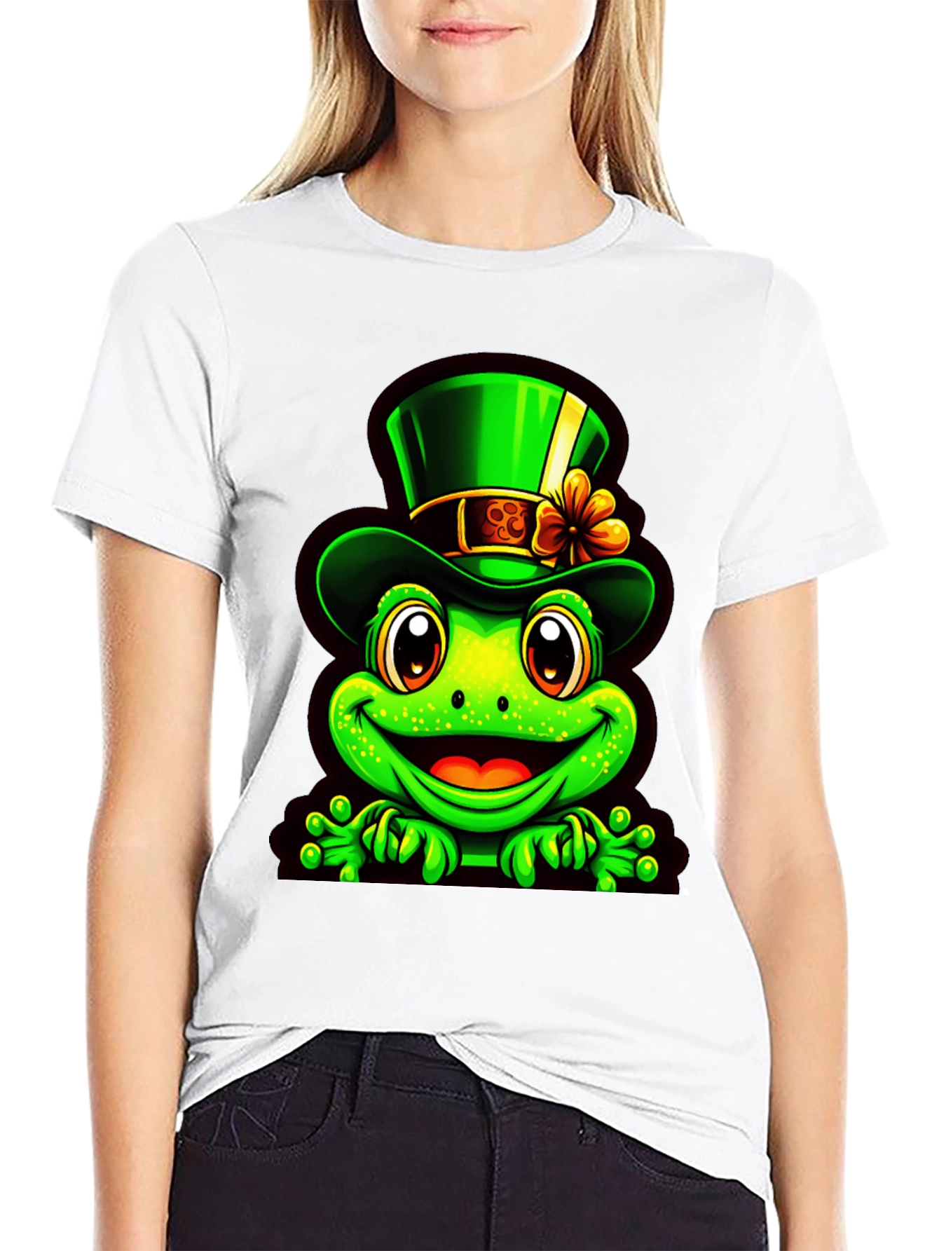 Lucky Frog Graphic Tee
