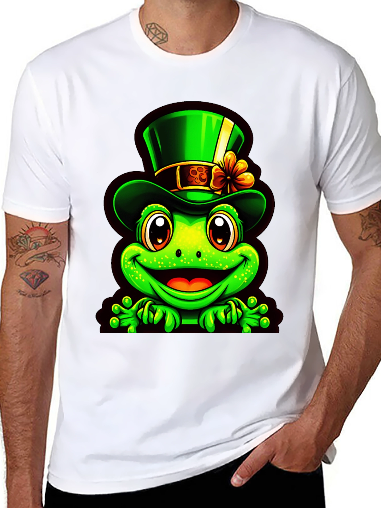 Lucky Frog Graphic Tee