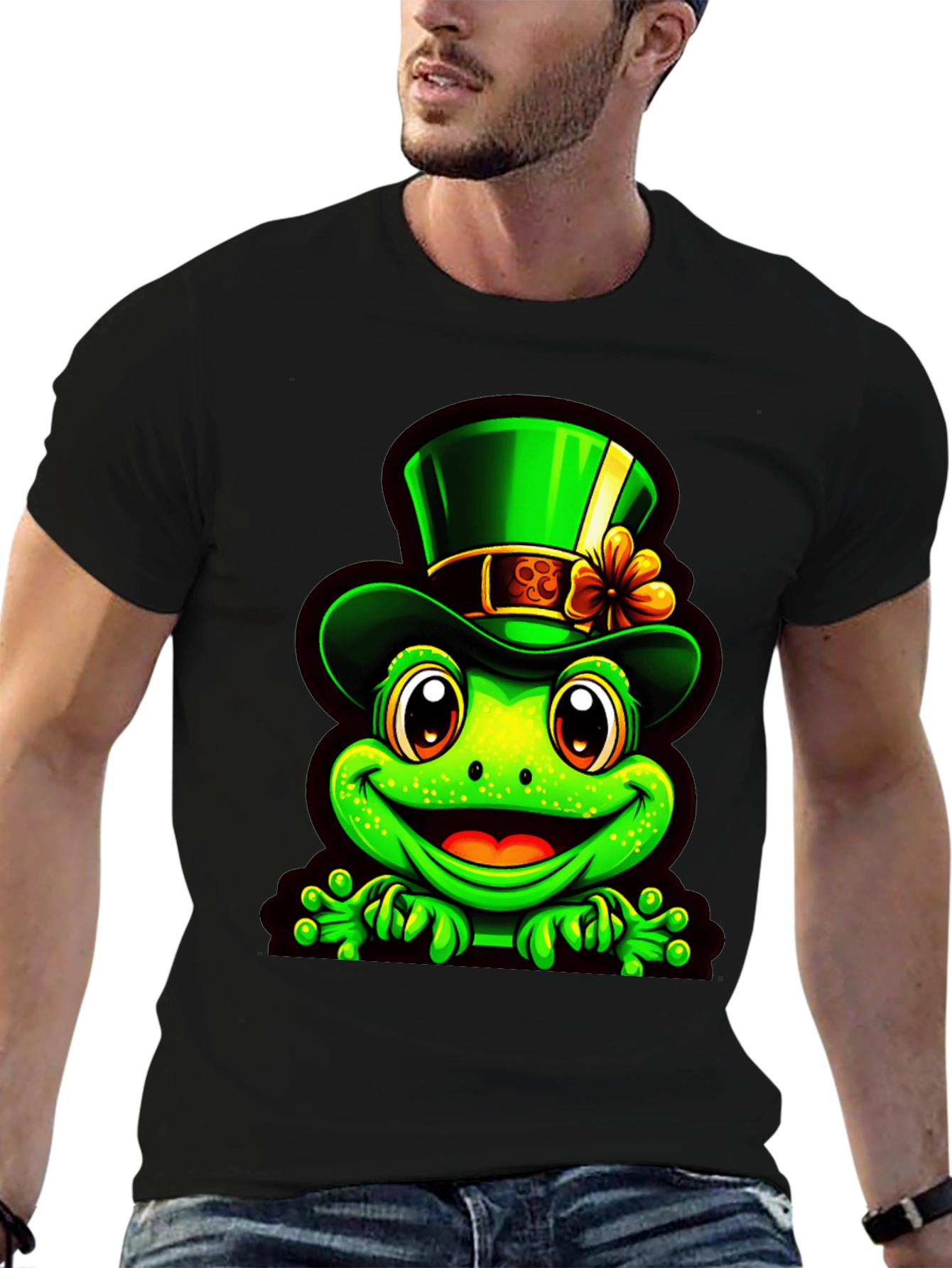 Lucky Frog Graphic Tee