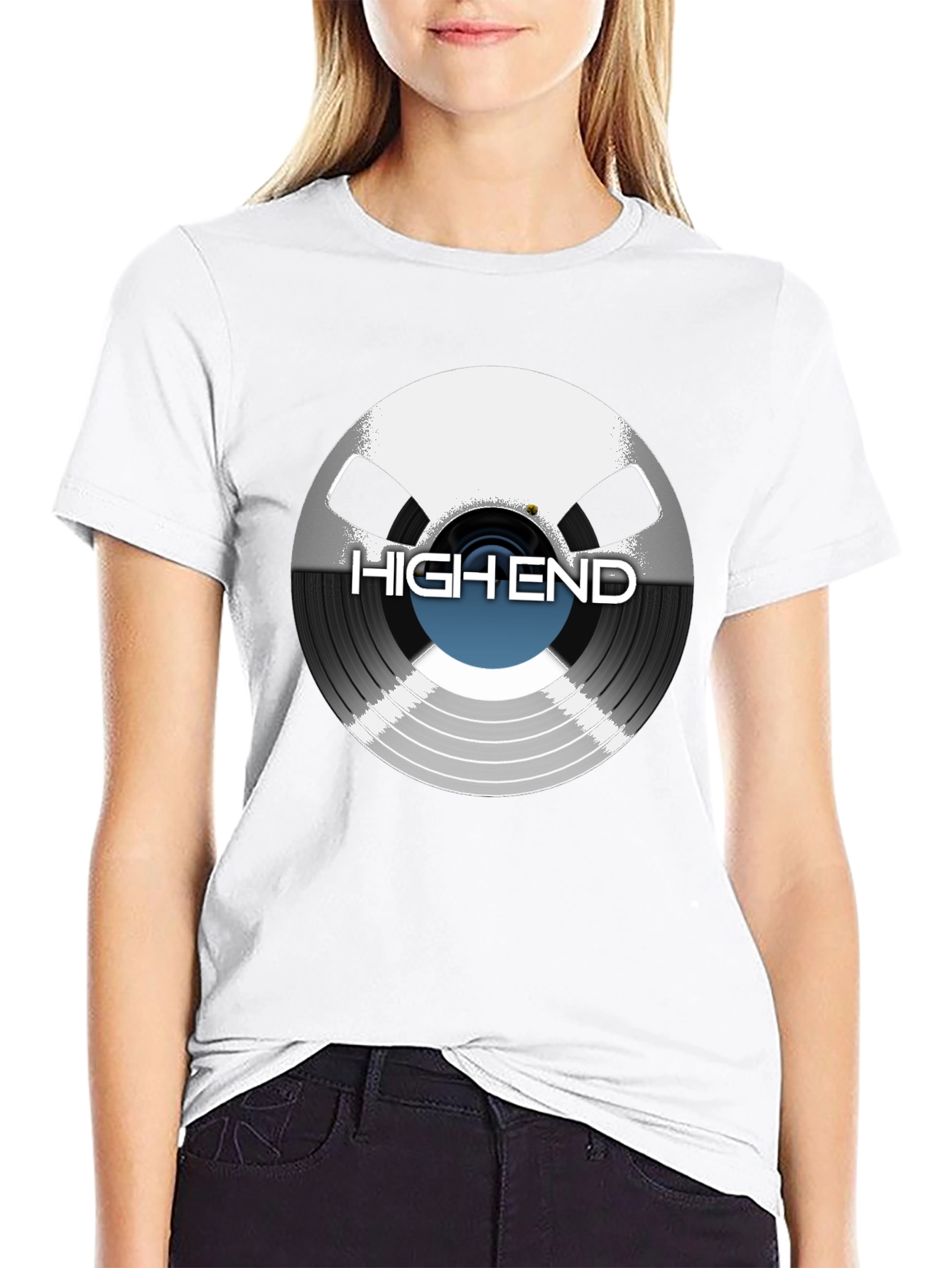 High End Vinyl Record T-Shirt