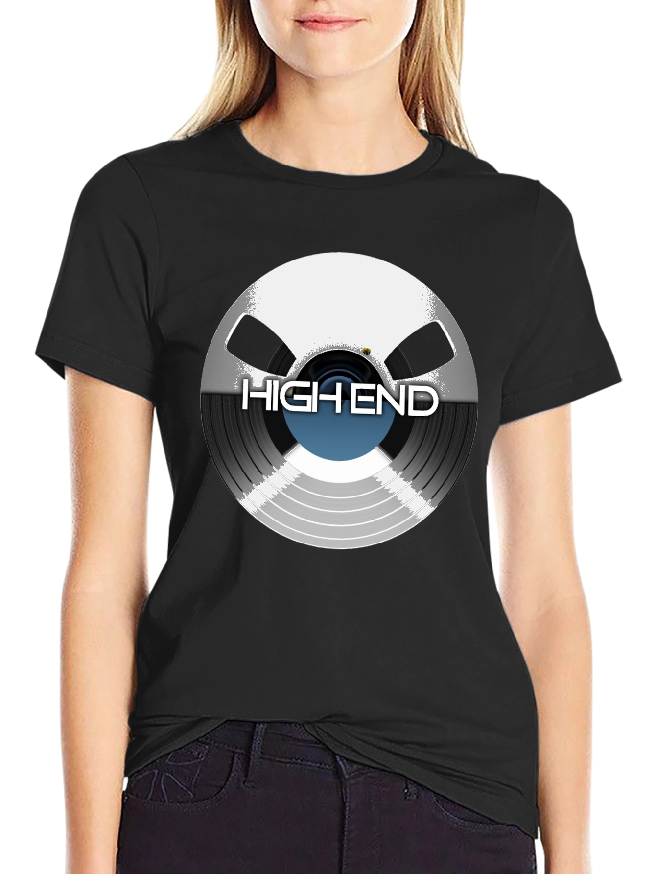 High End Vinyl Record T-Shirt