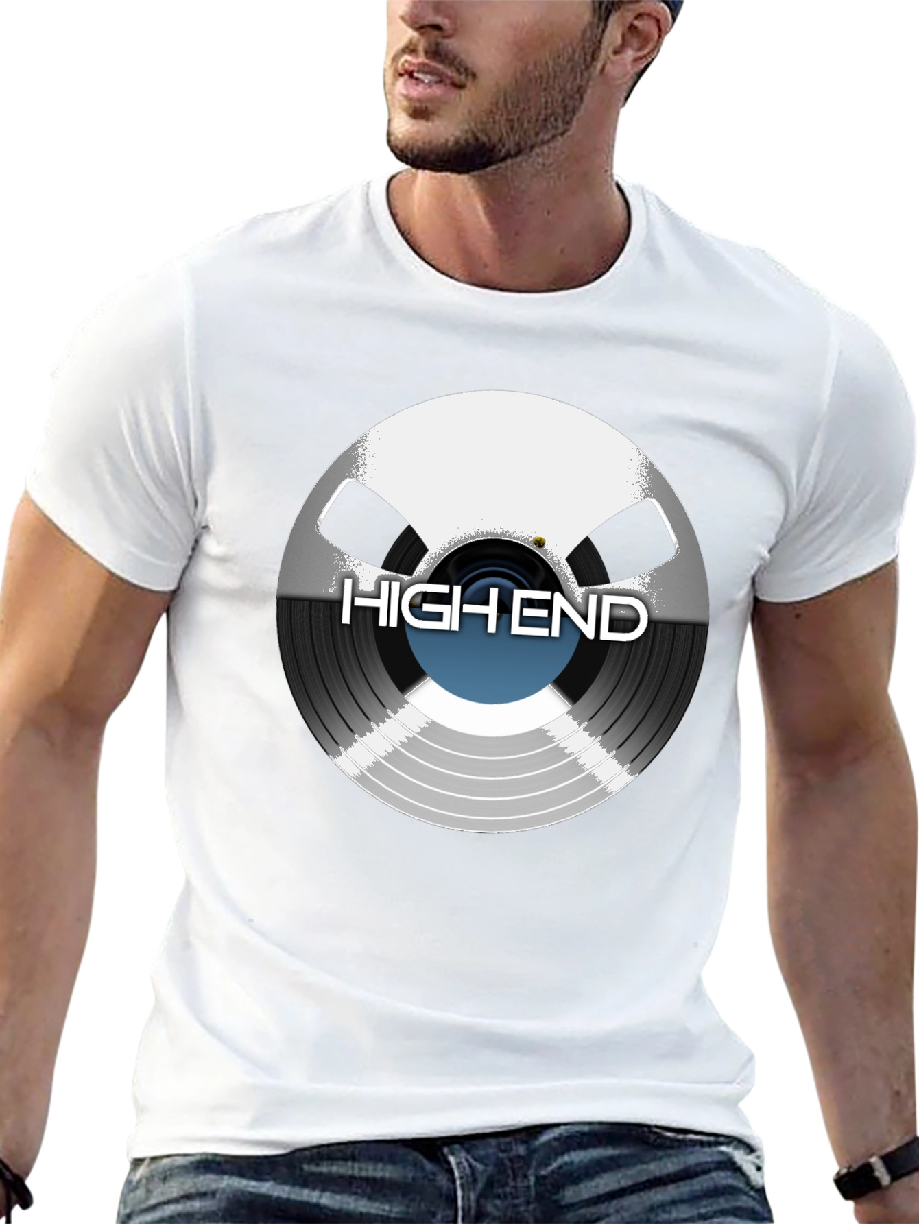 High End Vinyl Record T-Shirt