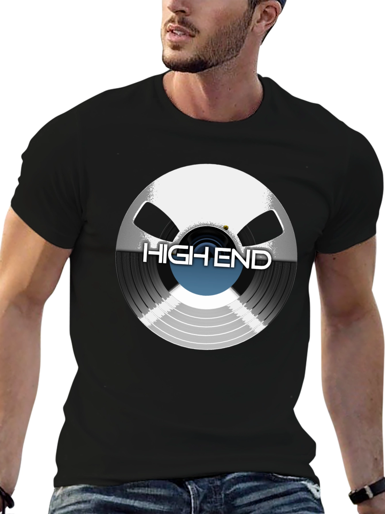 High End Vinyl Record T-Shirt