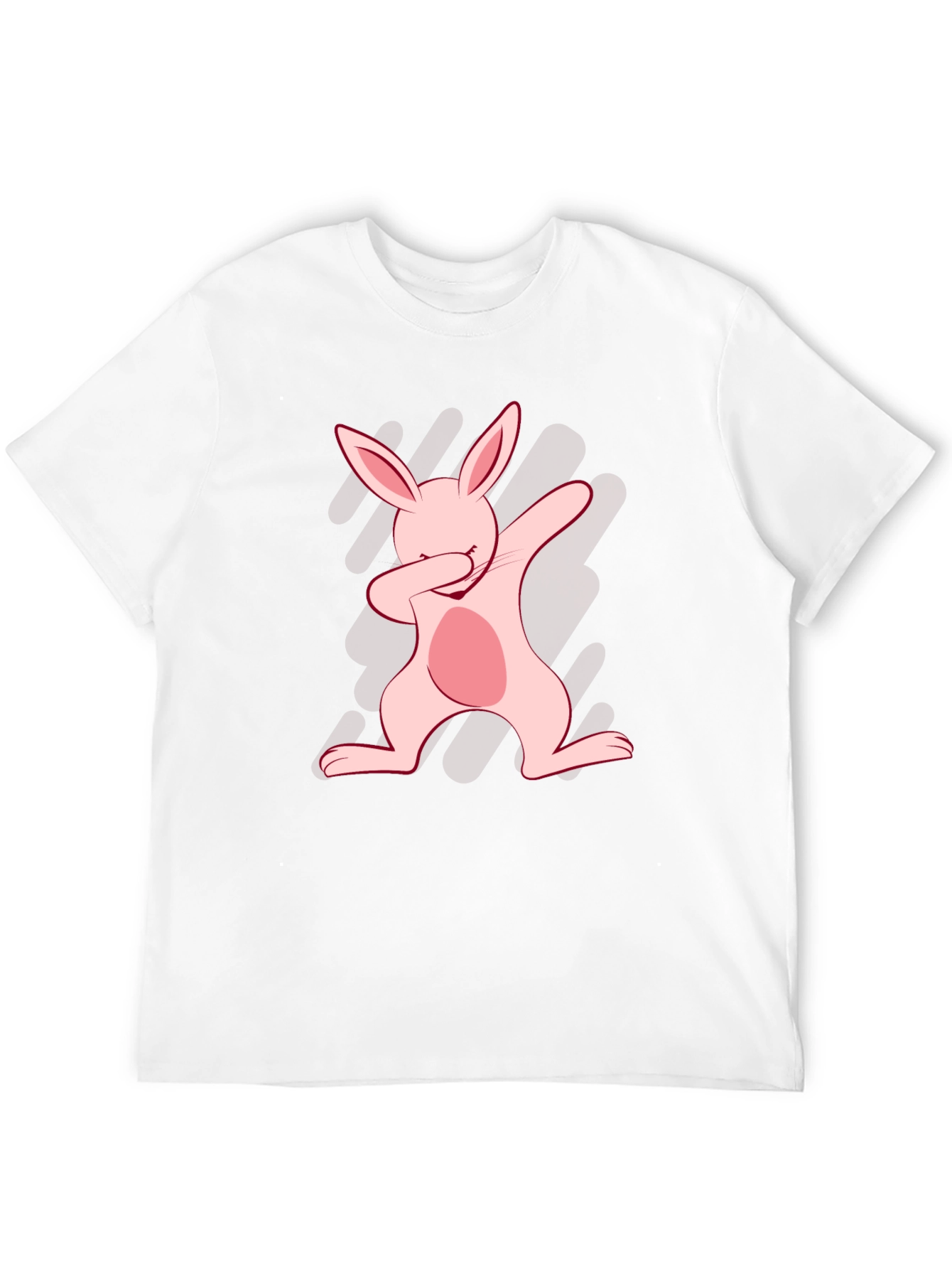 Dabbing Easter Bunny Graphic T-Shirt