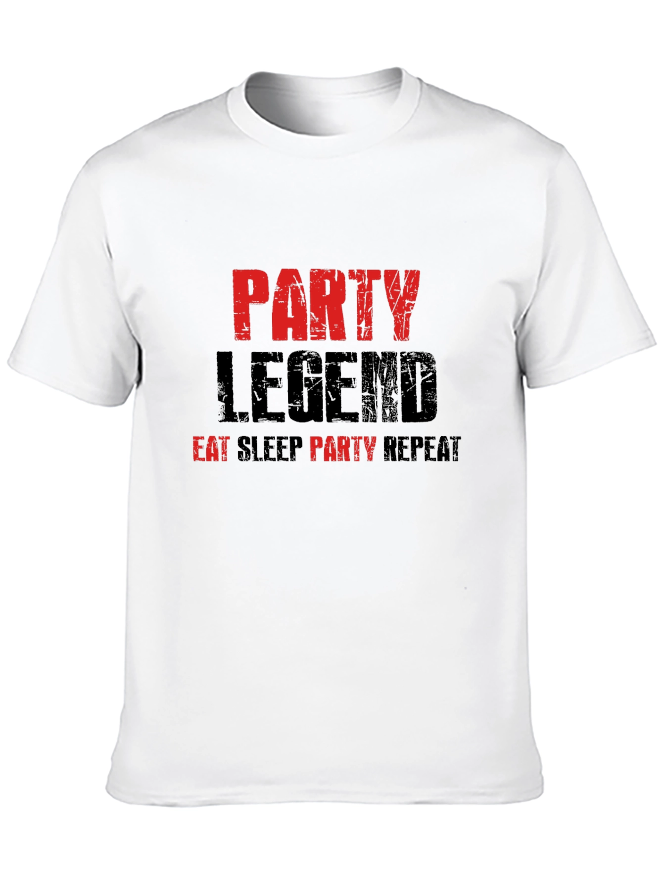 Party Legend Graphic Tee - Eat Sleep Party Repeat