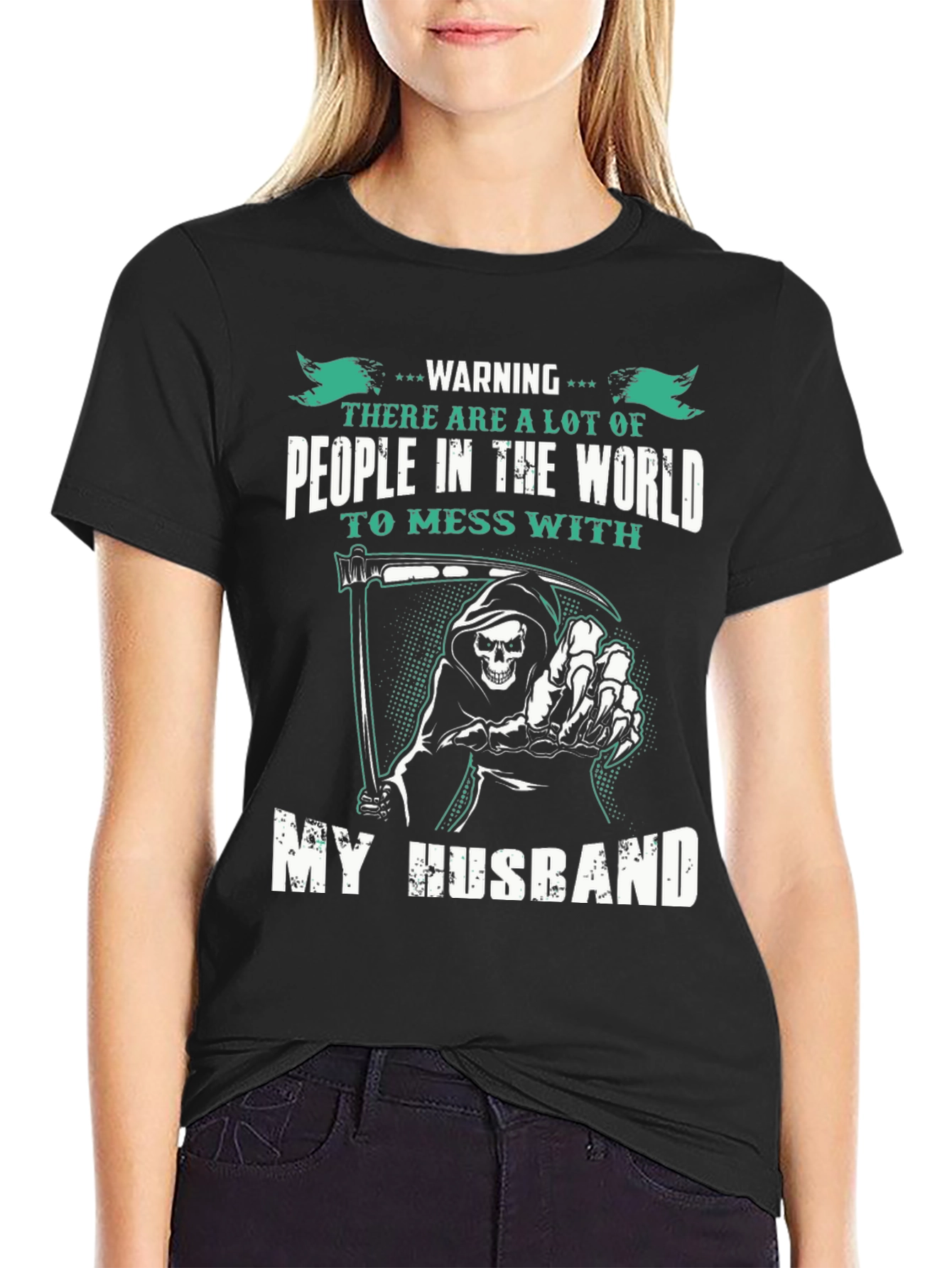Warning Husband Graphic Tee