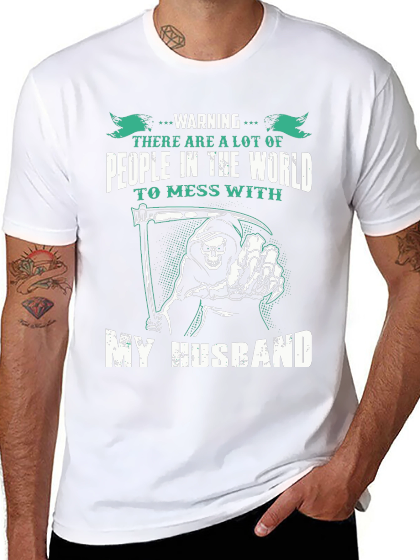 Warning Husband Graphic Tee