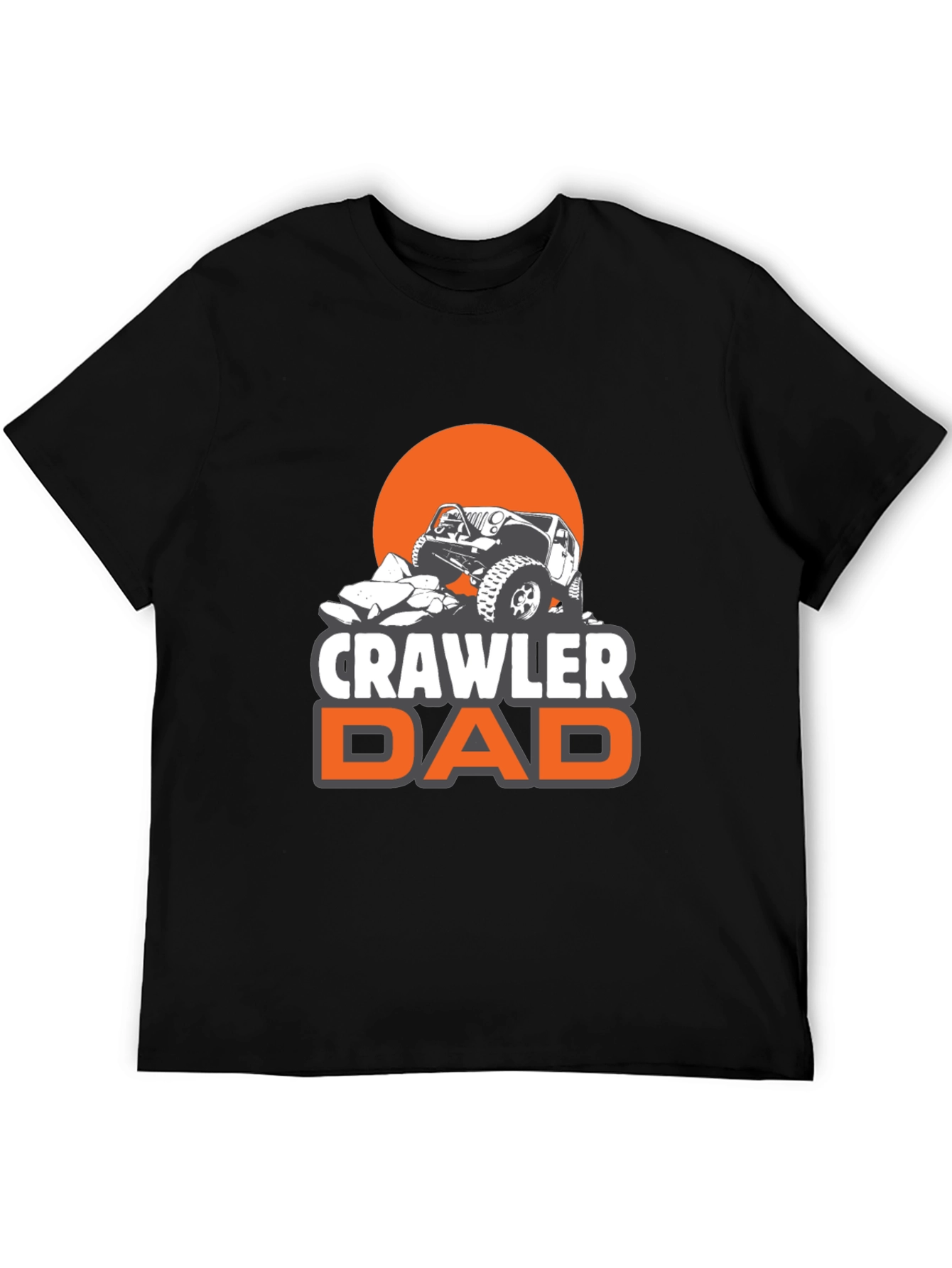 Crawler Dad Graphic Tee - Off Road Adventure Shirt