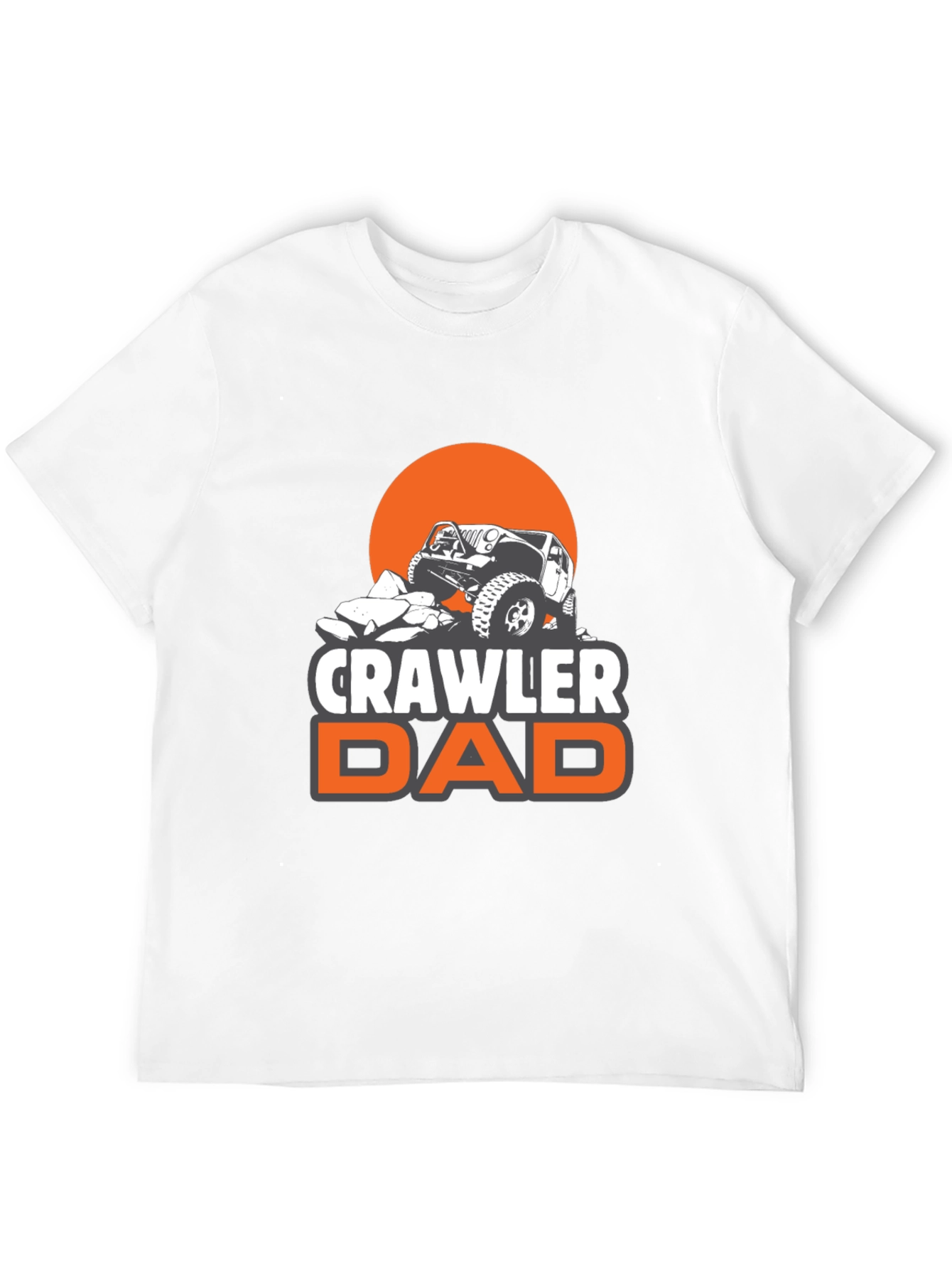 Crawler Dad Graphic Tee - Off Road Adventure Shirt