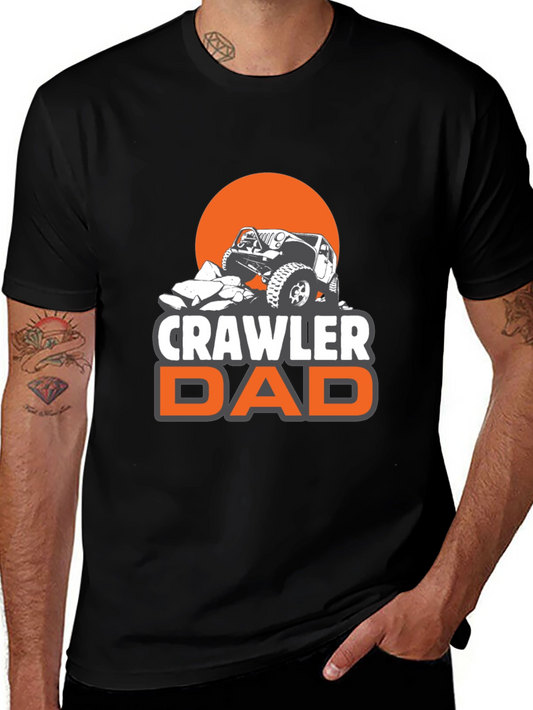 Crawler Dad Graphic Tee - Off Road Adventure Shirt