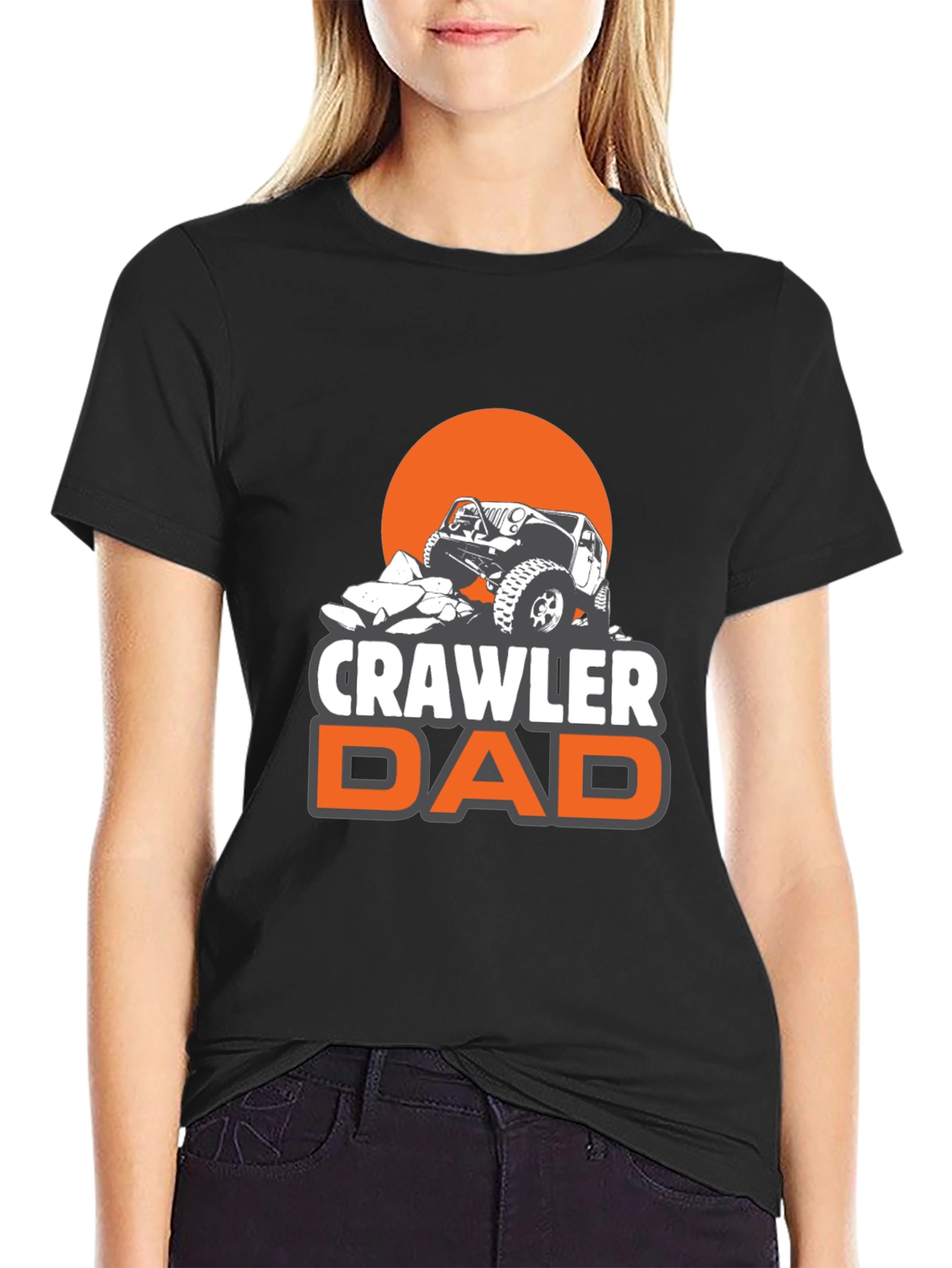 Crawler Dad Graphic Tee - Off Road Adventure Shirt