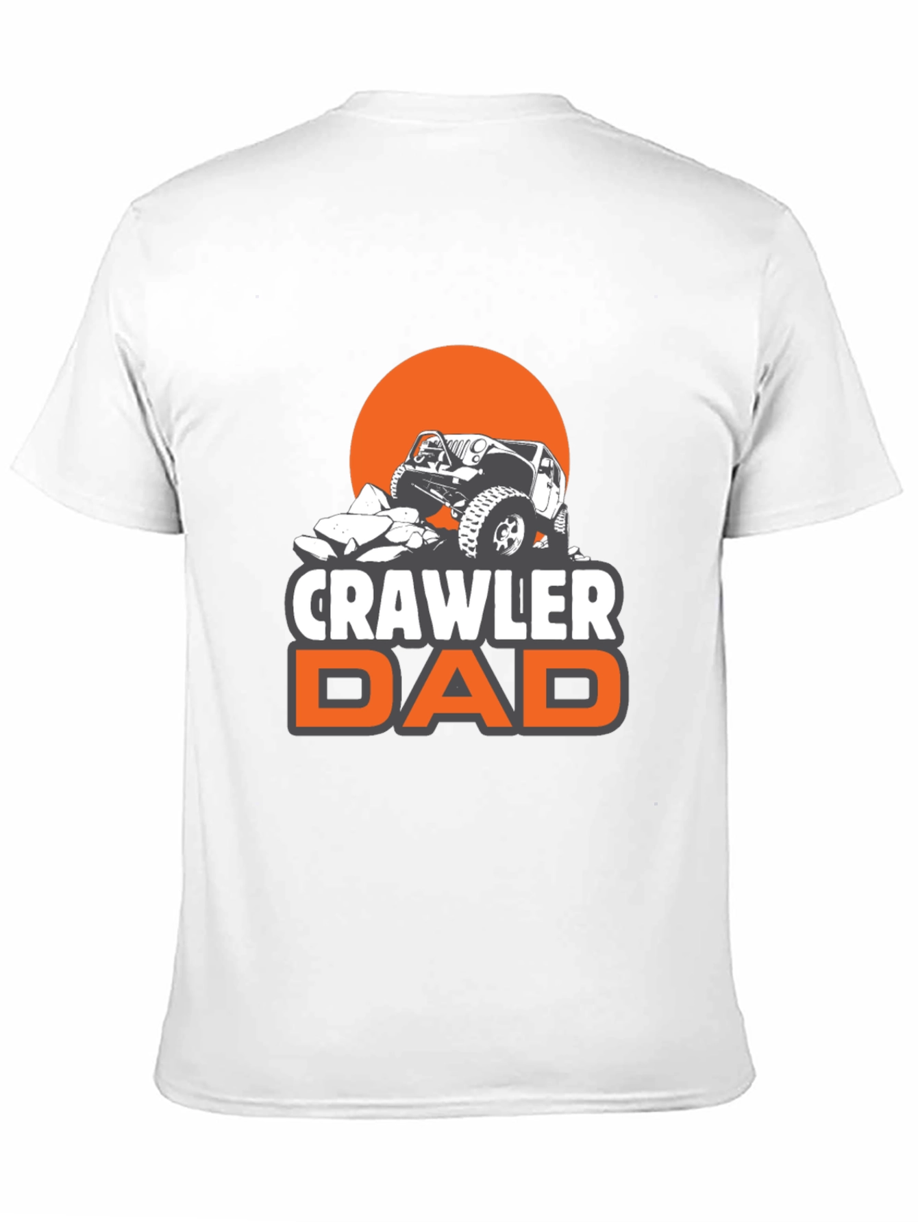 Crawler Dad Graphic Tee - Off Road Adventure Shirt