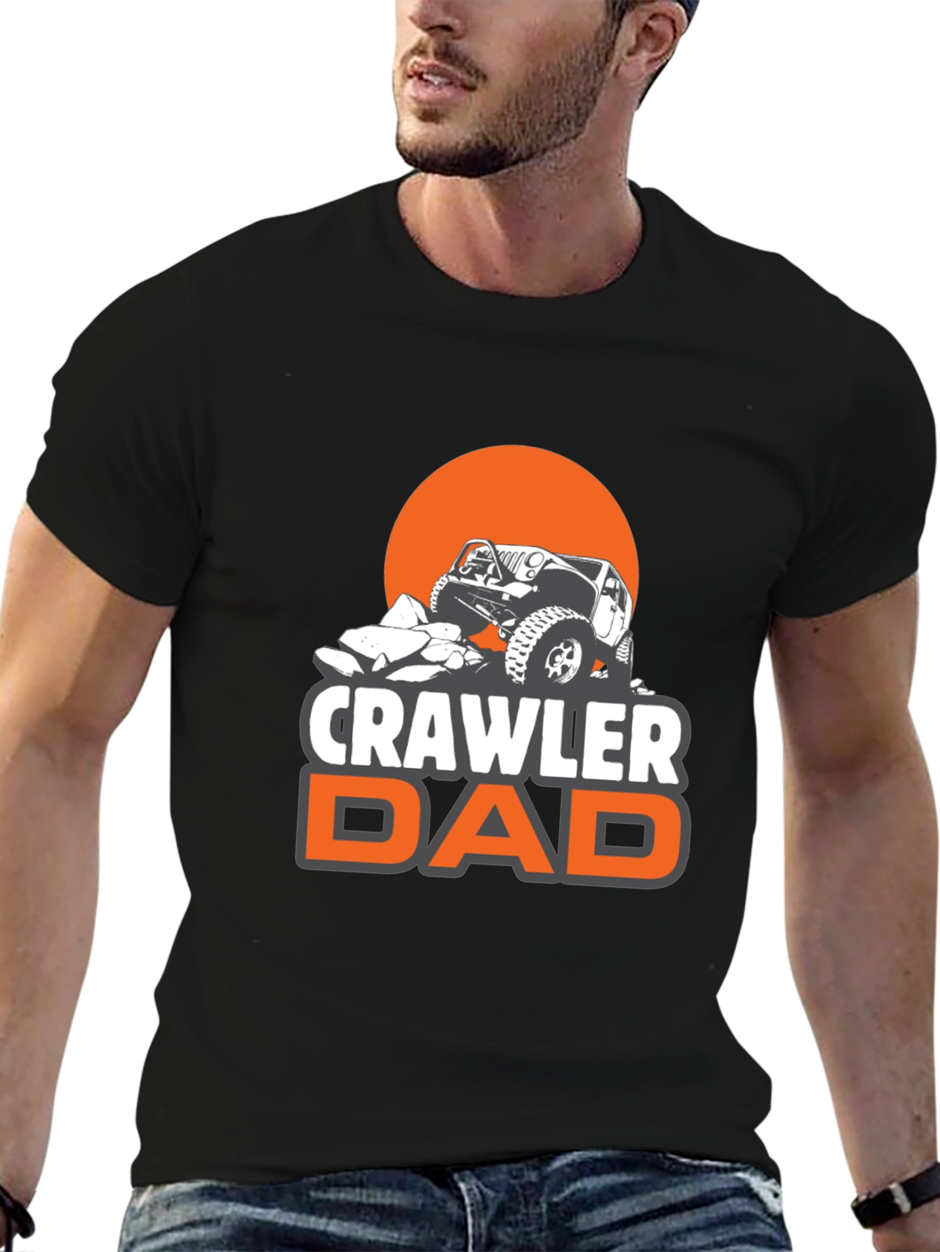 Crawler Dad Graphic Tee - Off Road Adventure Shirt