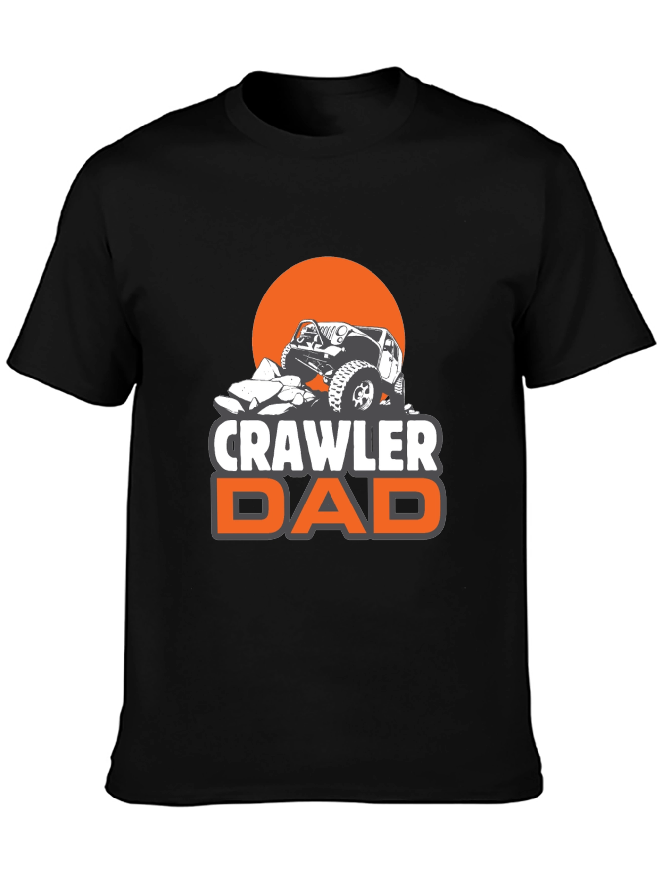 Crawler Dad Graphic Tee - Off Road Adventure Shirt