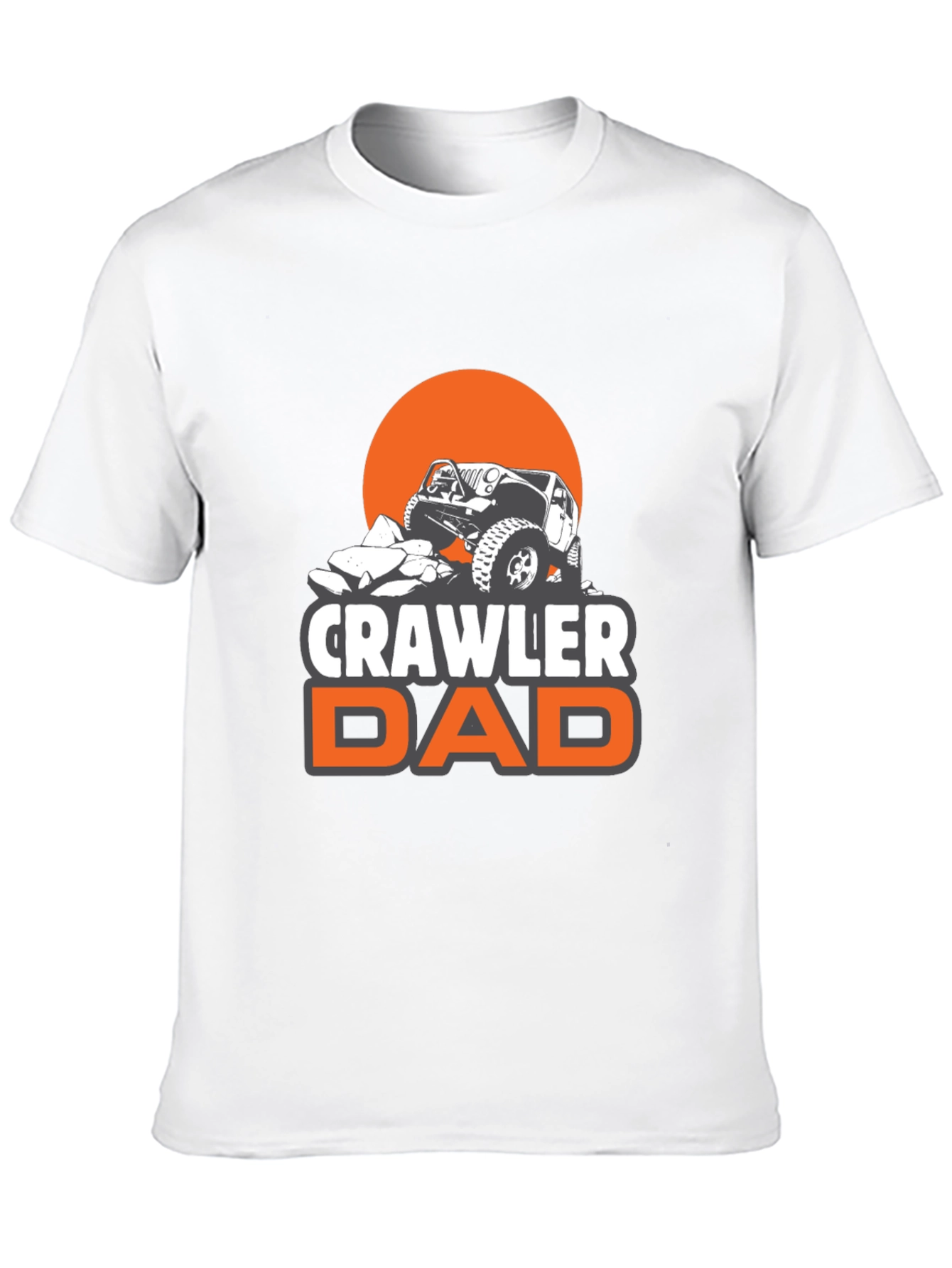 Crawler Dad Graphic Tee - Off Road Adventure Shirt