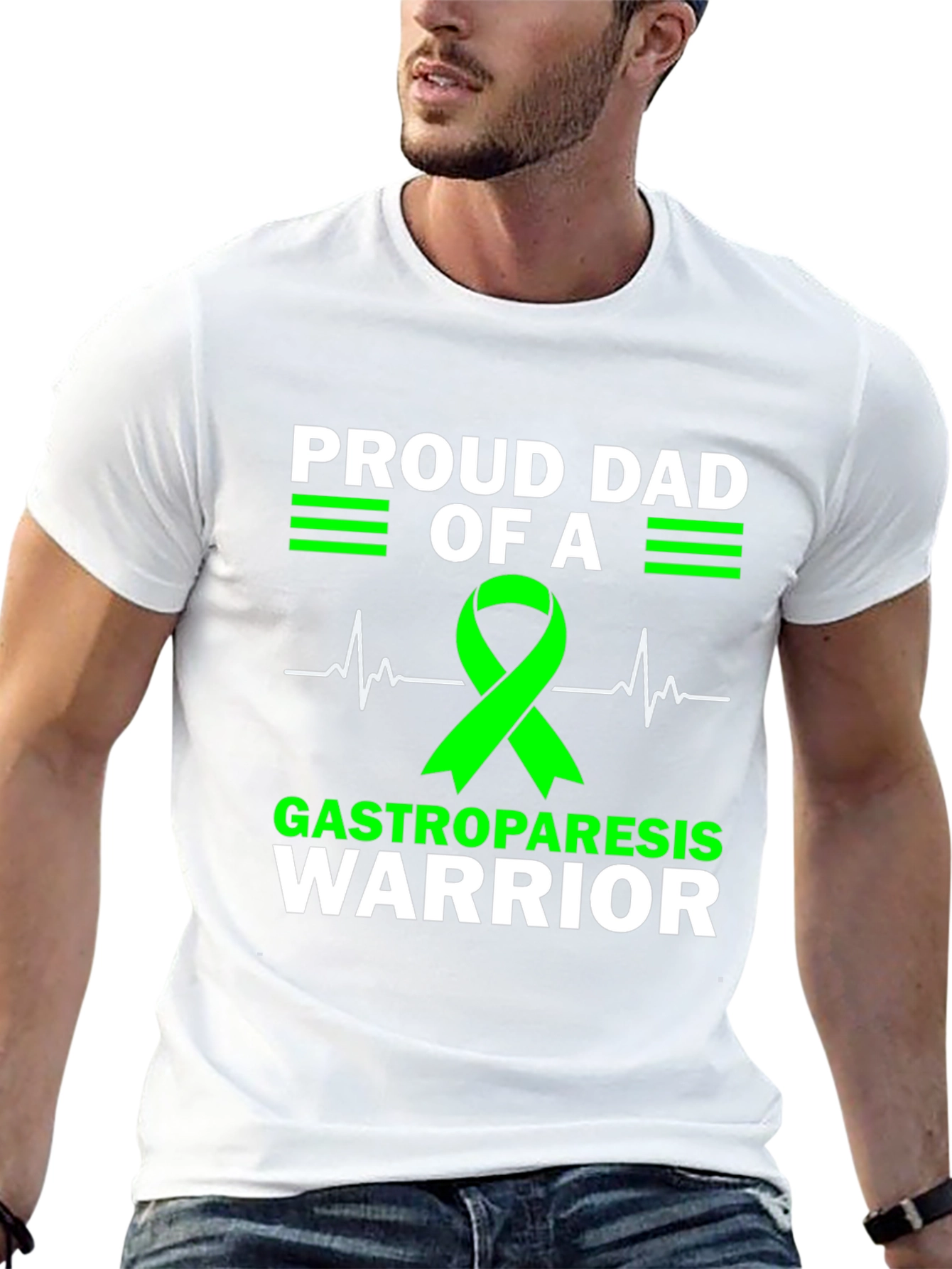 Proud Dad of a Gastroparesis Warrior T-Shirt
