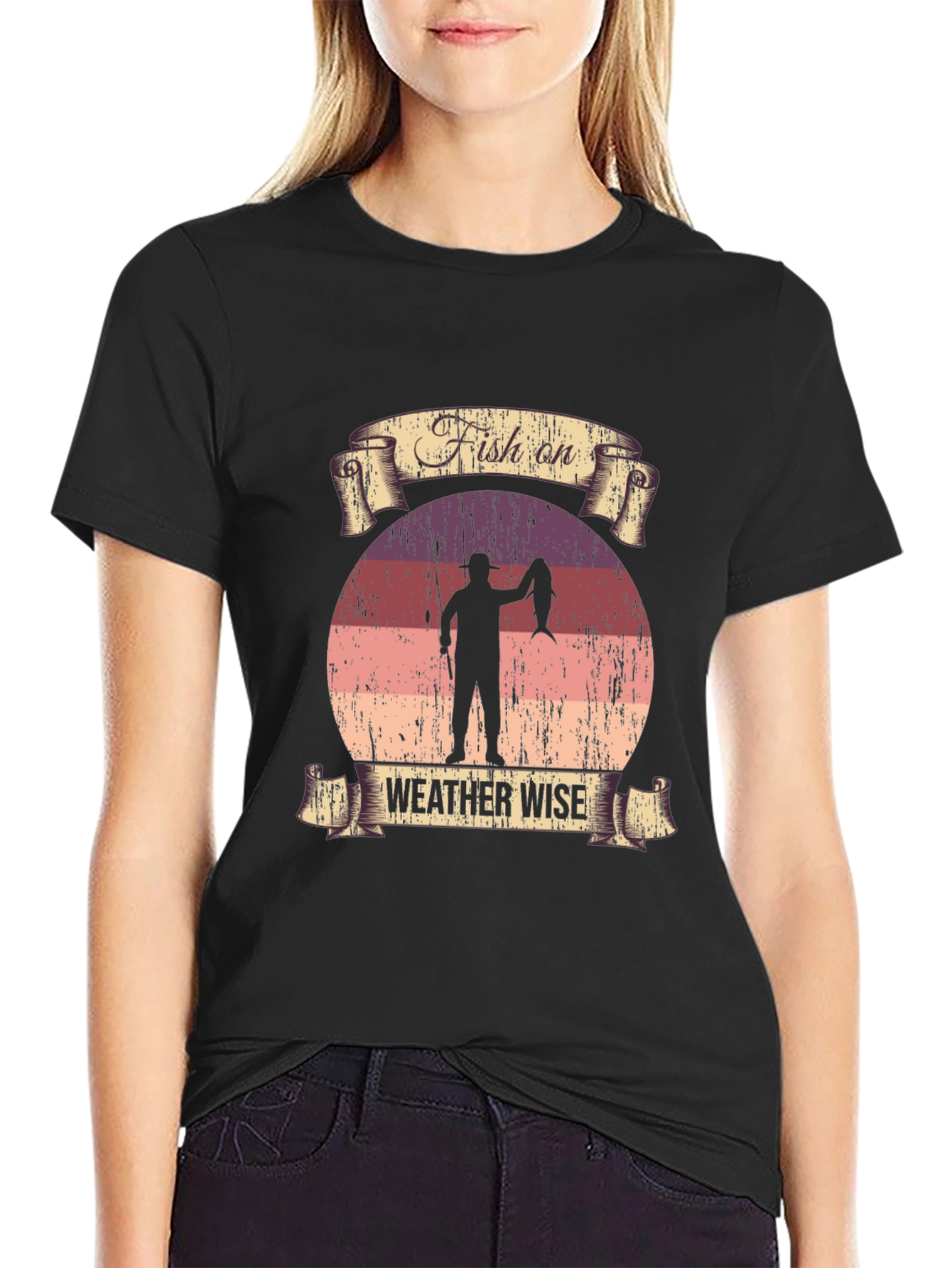 Fishing T-Shirt - Fish On Weather Wise